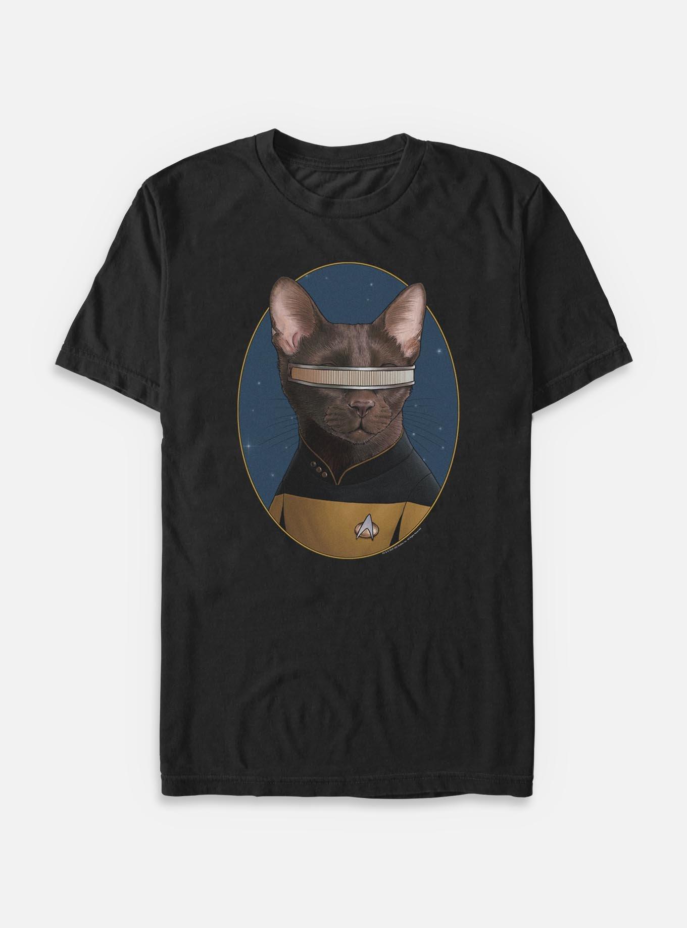 Star Trek Laforge Cat Big & Tall T-Shirt, , hi-res