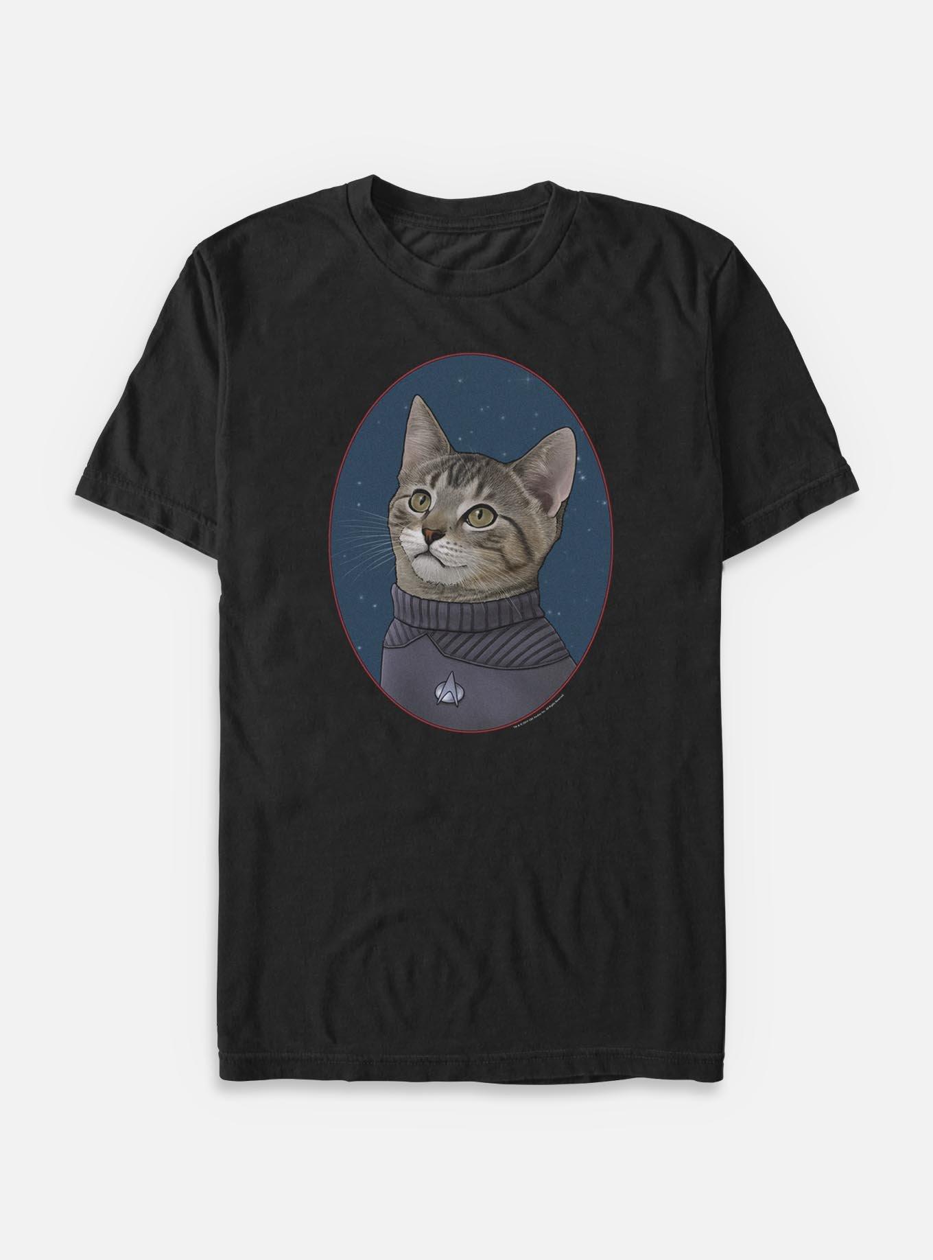 Star Trek Wesley Cat Big & Tall T-Shirt, BLACK, hi-res