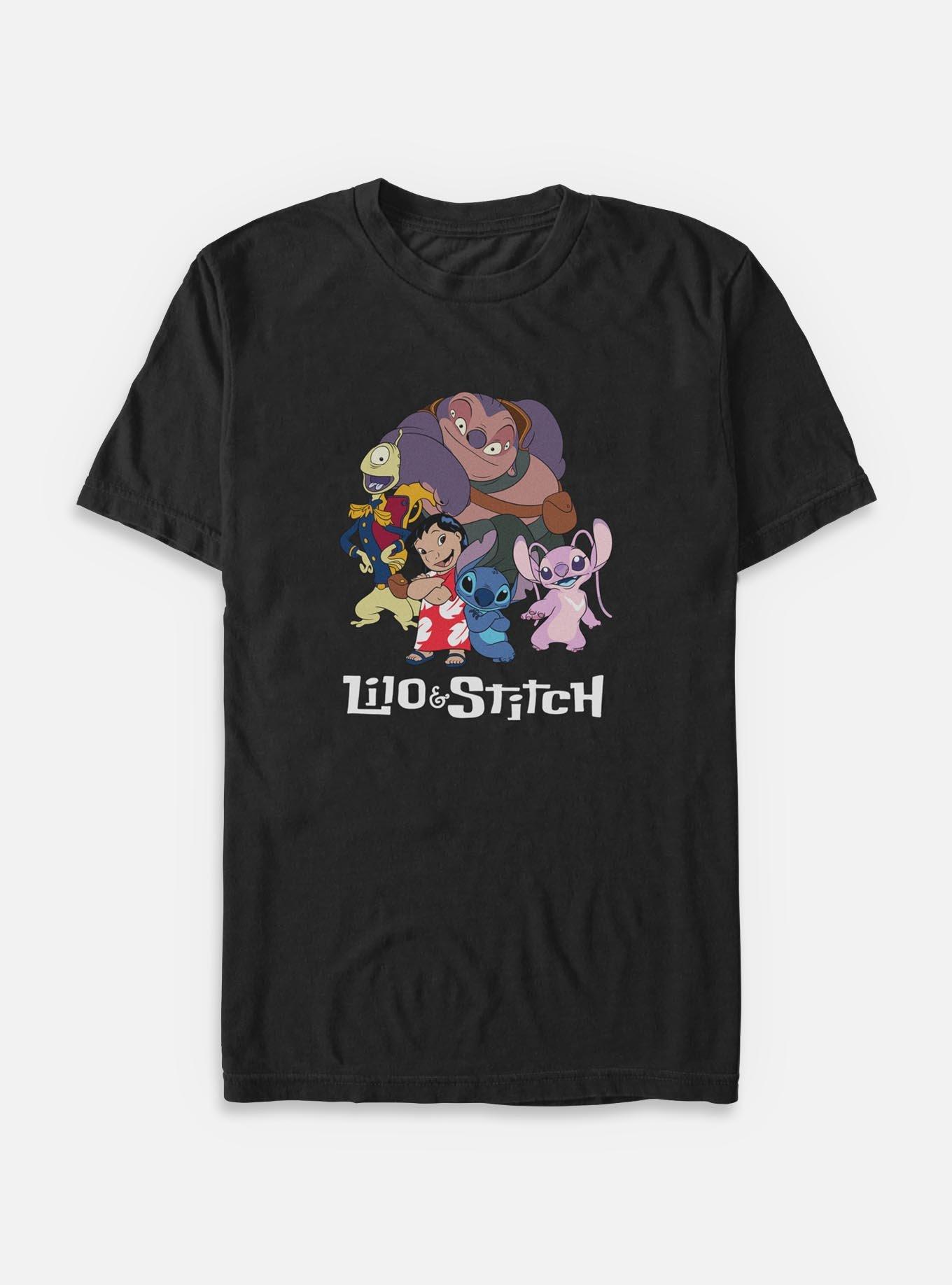 Disney Lilo & Stitch Family Photo Big & Tall T-Shirt, , hi-res