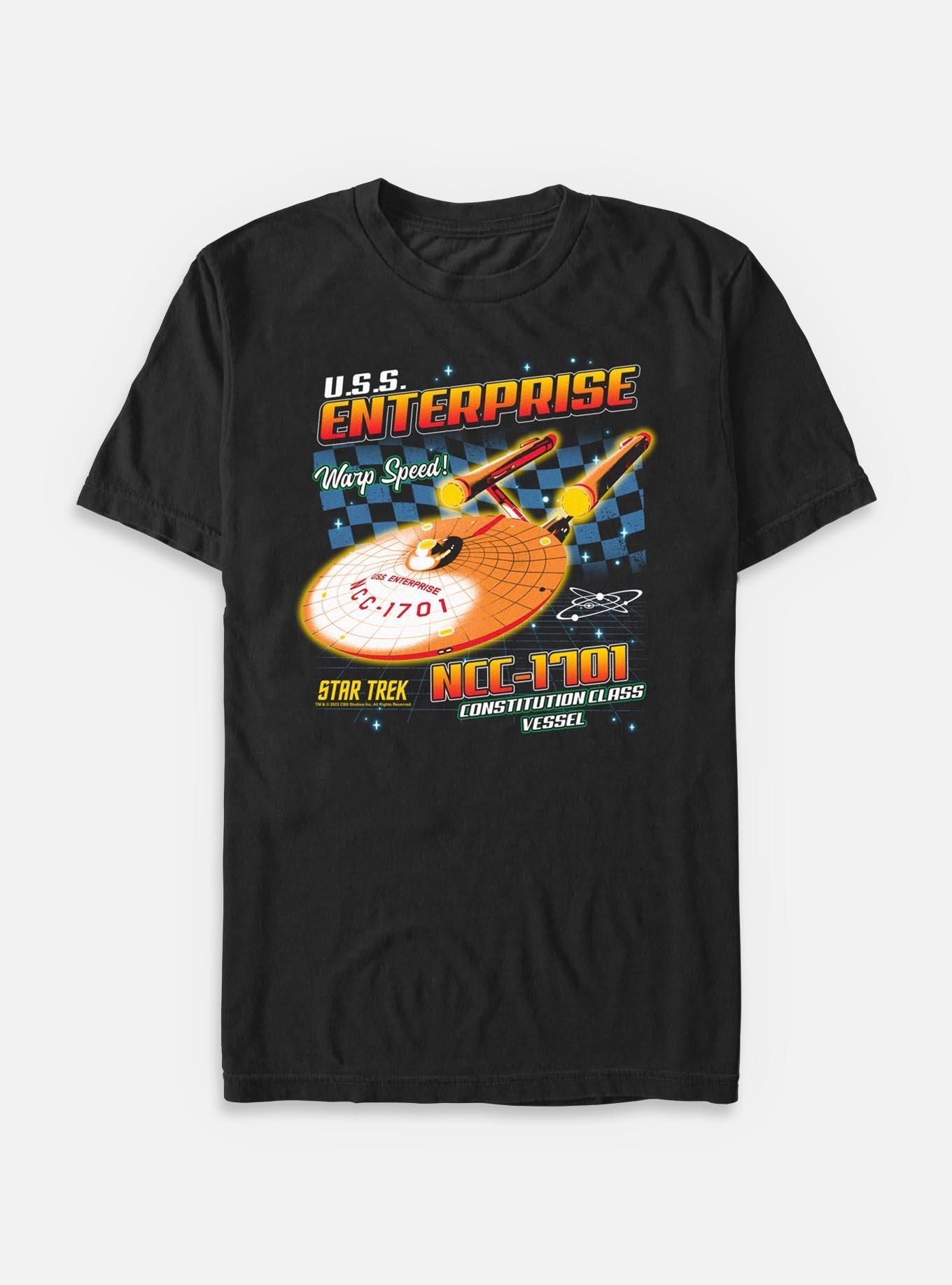 Star Trek Enterprise Ship Focus Big & Tall T-Shirt, , hi-res