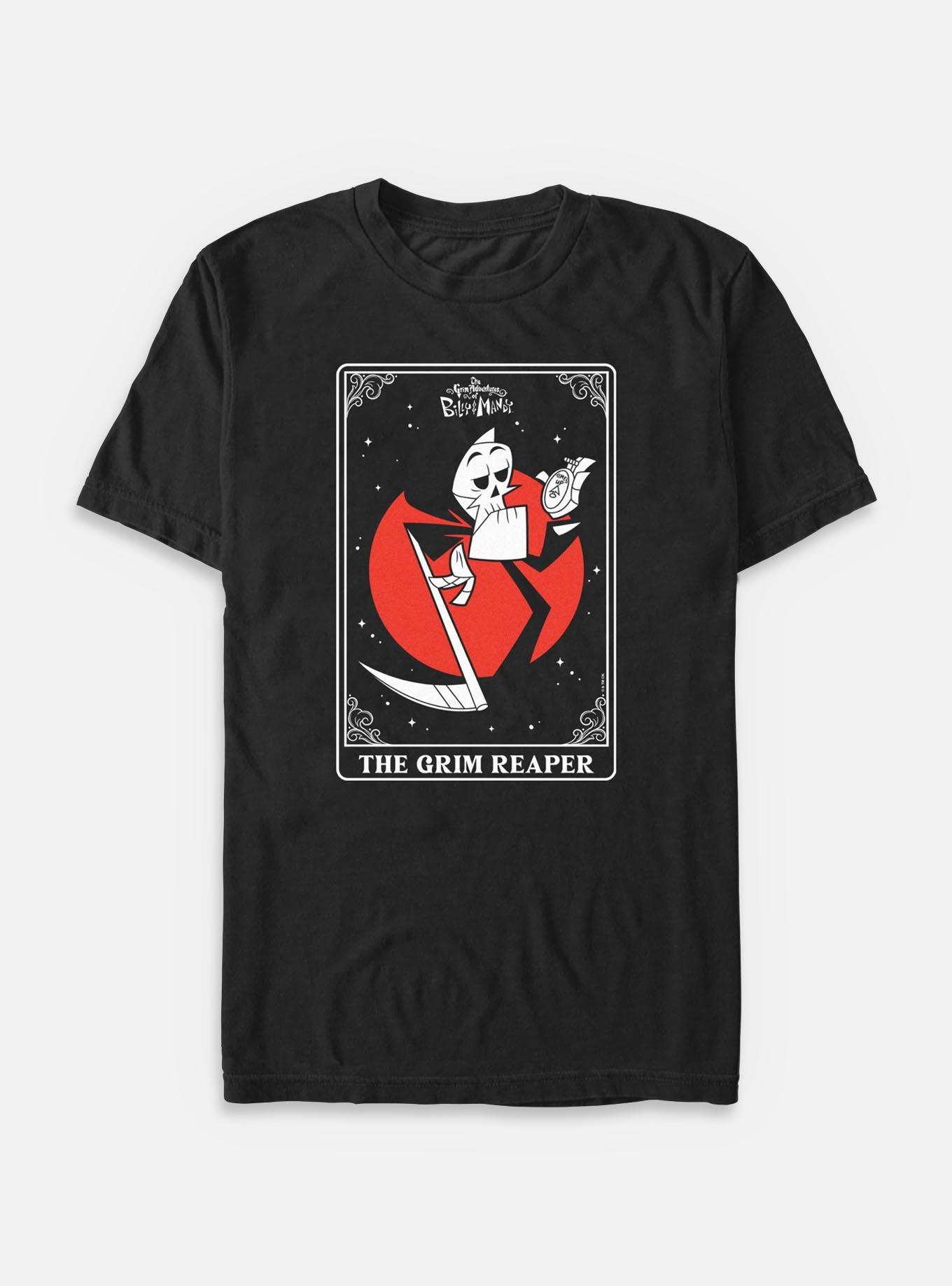 The Grim Adventures Of Billy & Mandy Grim Reaper Tarot Big & Tall T-Shirt, , hi-res