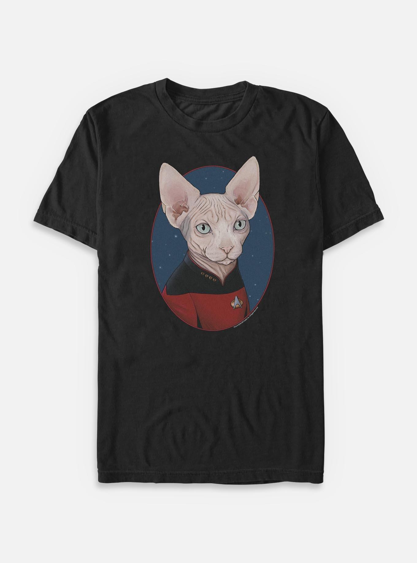Star Trek Cat-Luc Picard Big & Tall T-Shirt, , hi-res