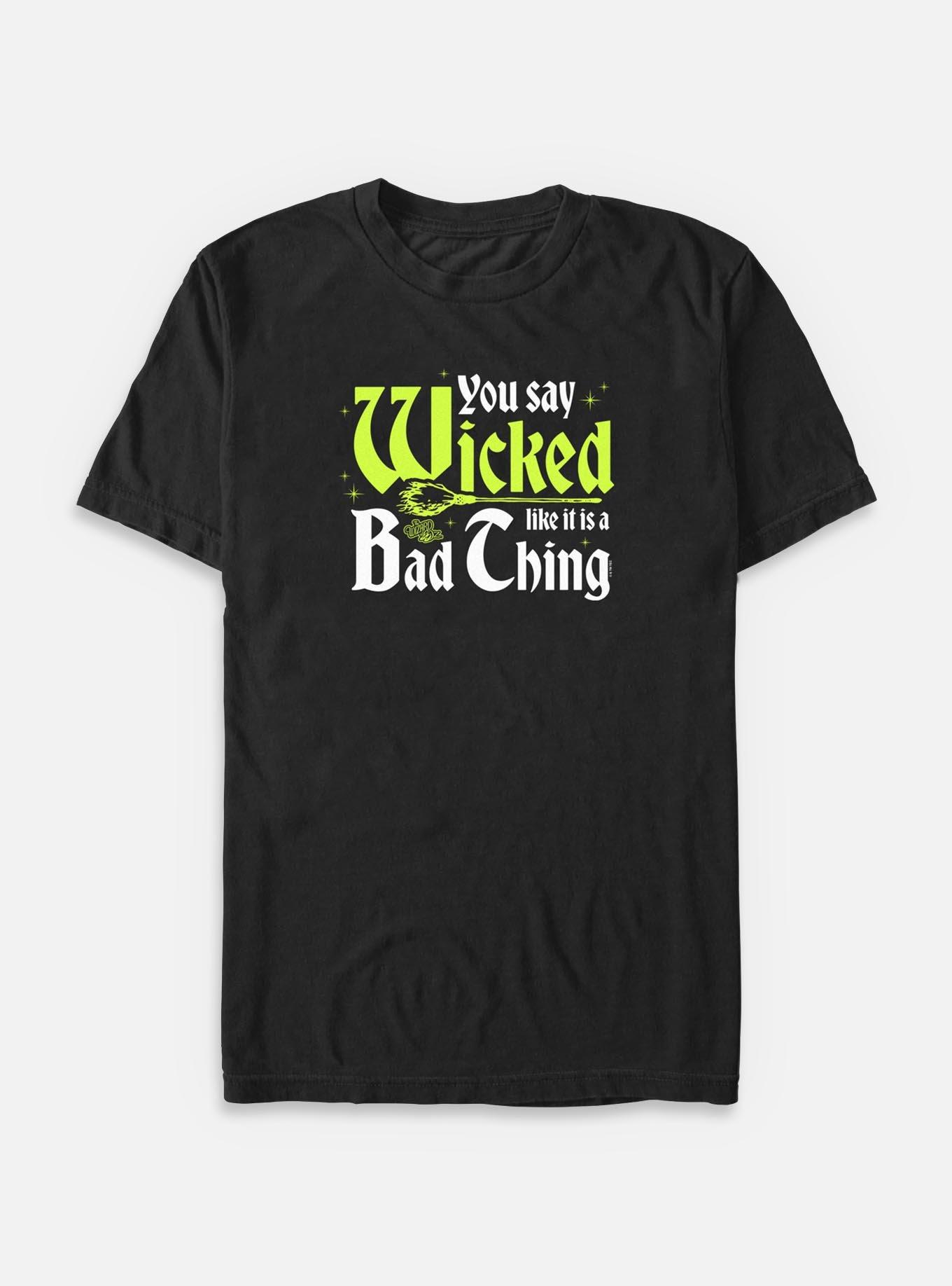 Wizard Of Oz Say Wicked Big & Tall T-Shirt, , hi-res