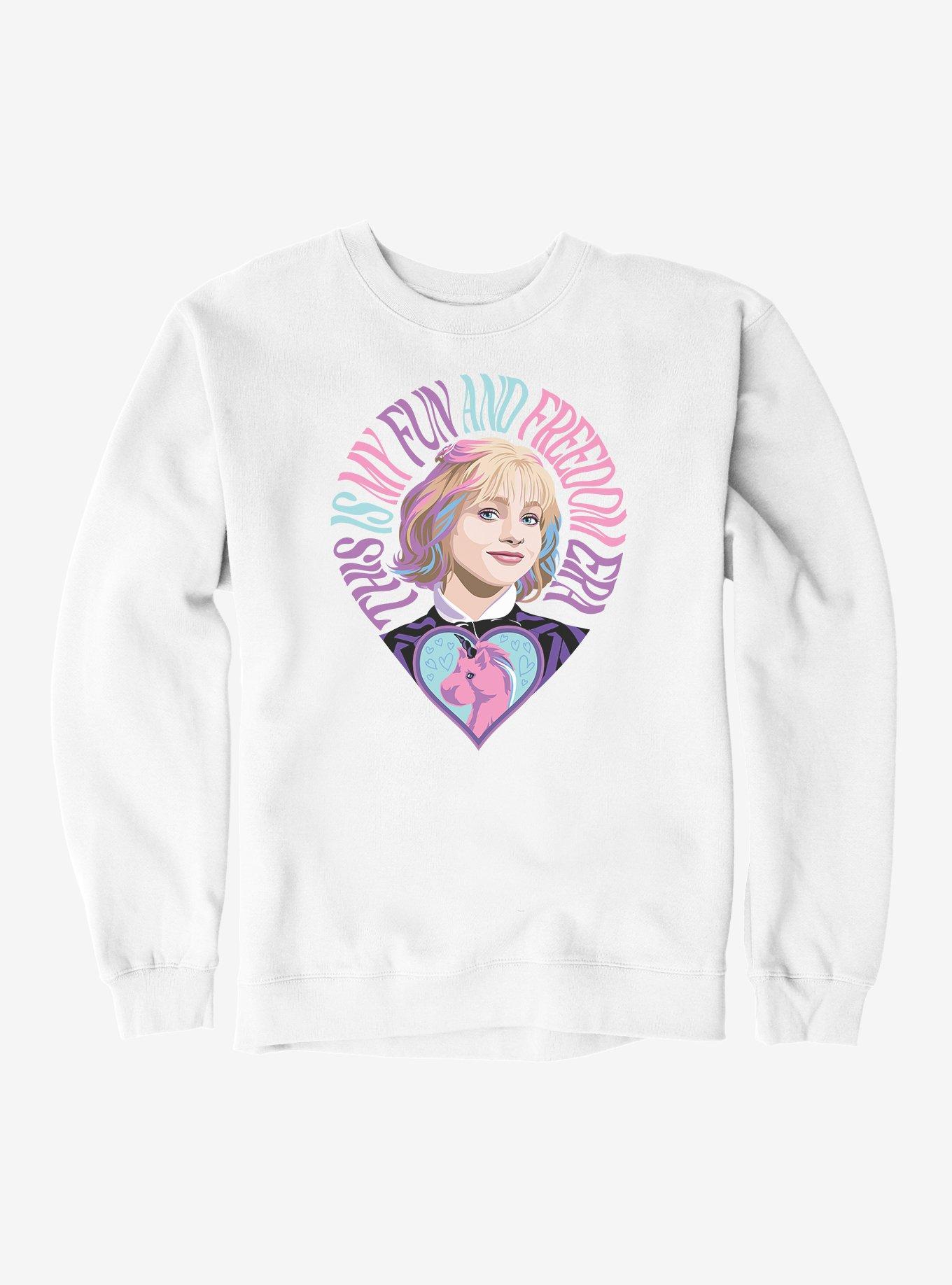 Wednesday Enid Fun And Freedom Era Sweatshirt, , hi-res