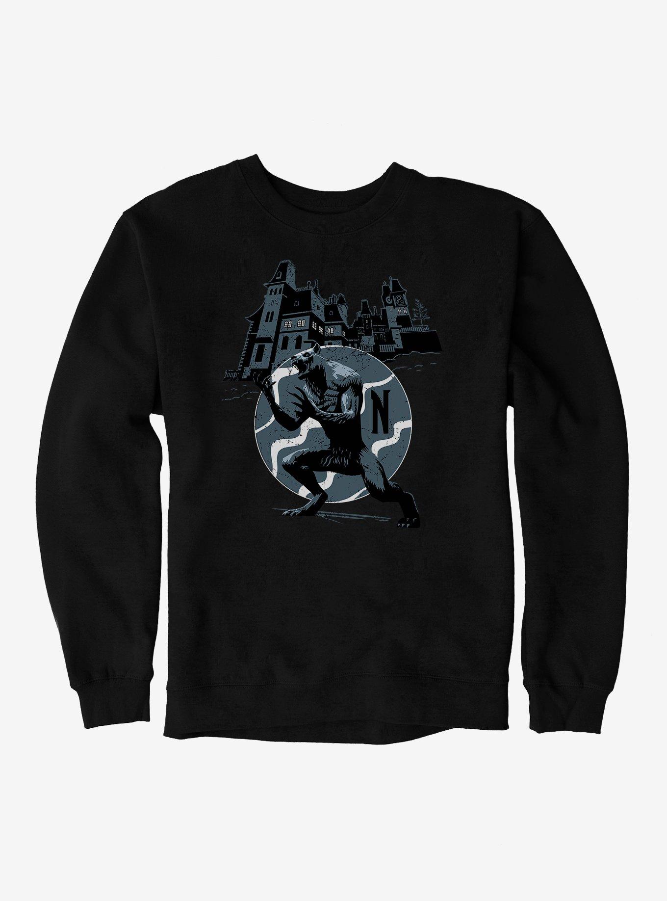Wednesday Nevermore Werewolf Sweatshirt