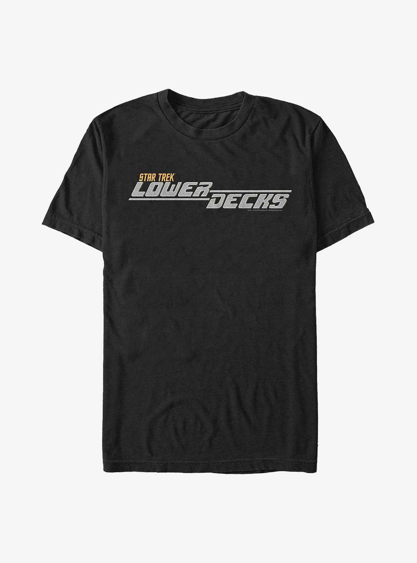 Star Trek Lower Decks Logo - Black, BLACK, hi-res