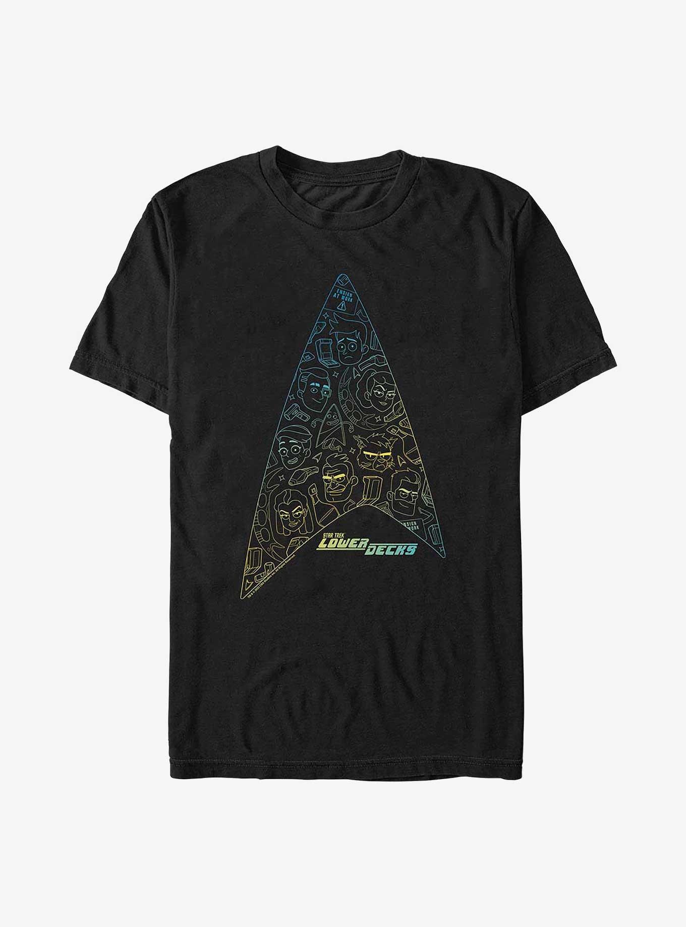 Star Trek: Lower Decks Delta Badge T-Shirt