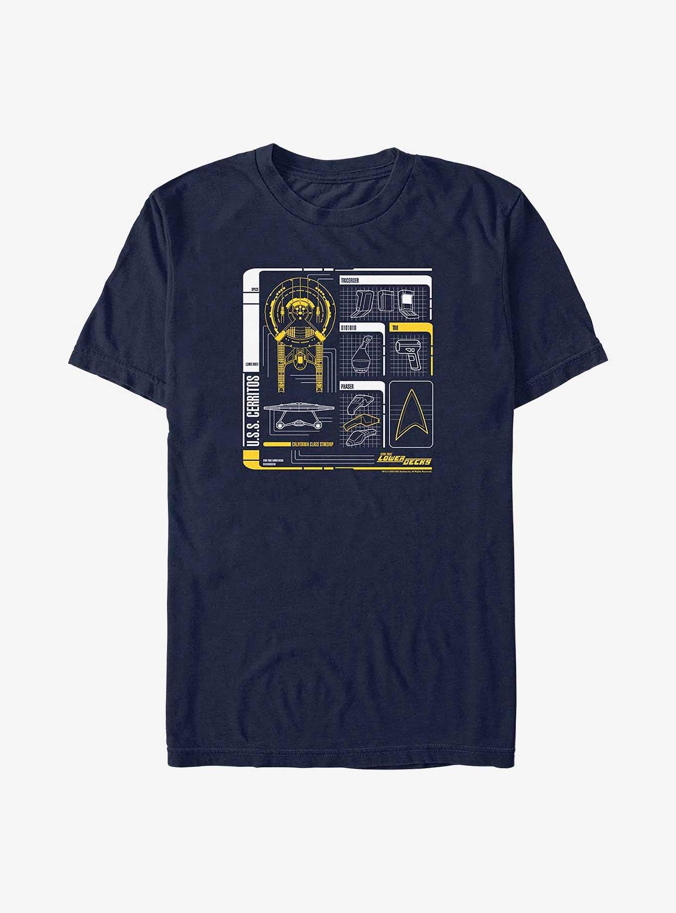 Star Trek Uss Cerritos Display - Navy, NAVY, hi-res