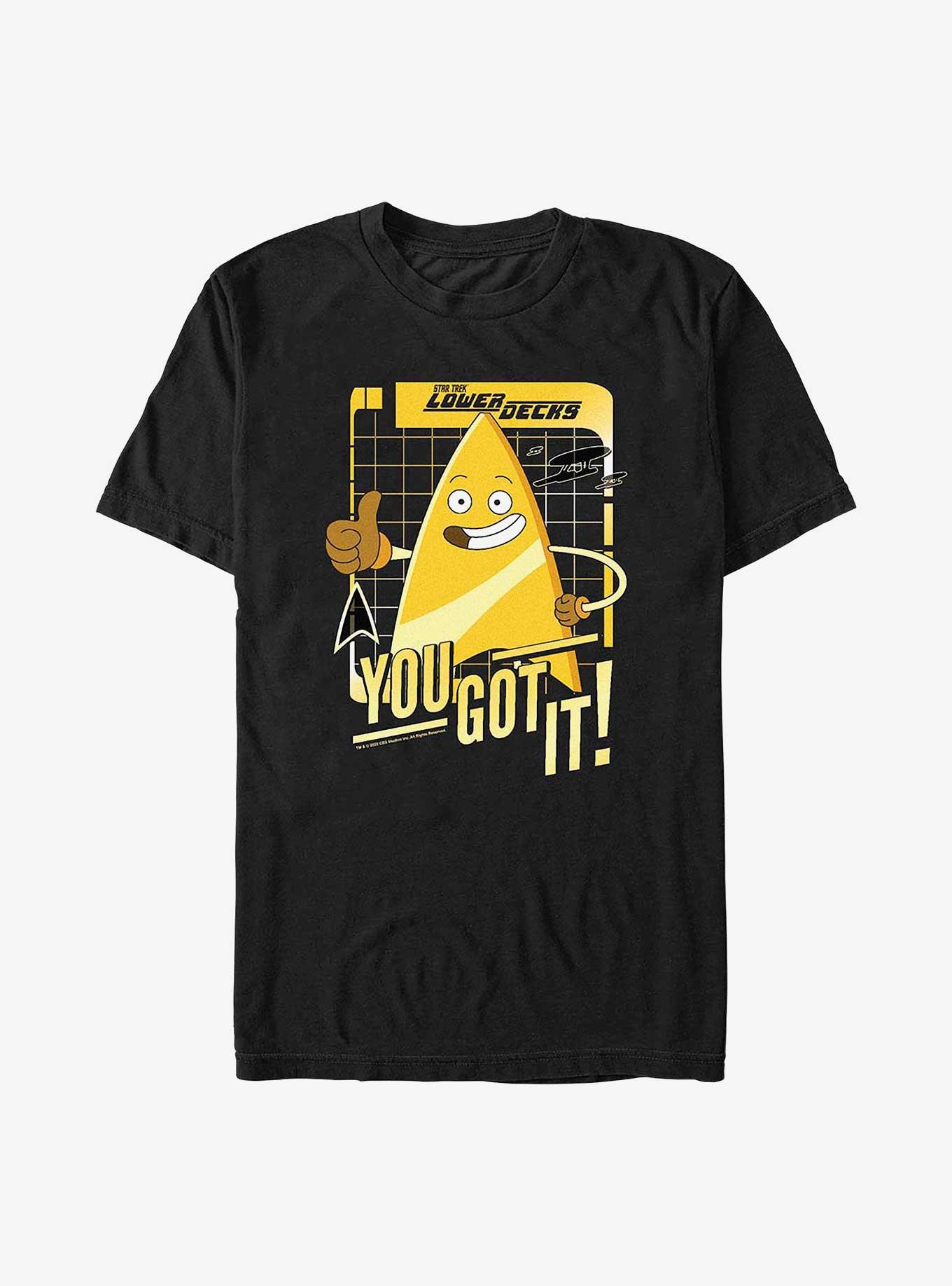 Star Trek: Lower Decks You Got It T-Shirt, BLACK, hi-res
