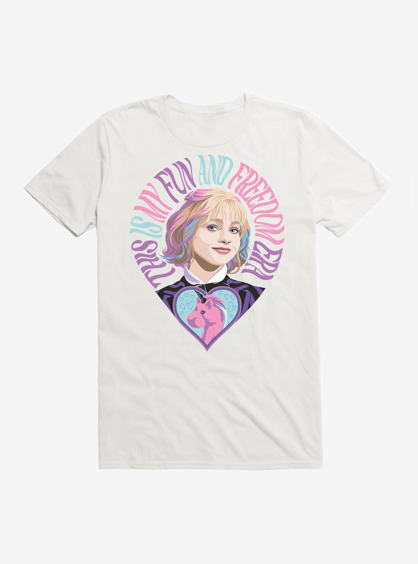 Wednesday Enid Fun And Freedom Era T-Shirt, , hi-res
