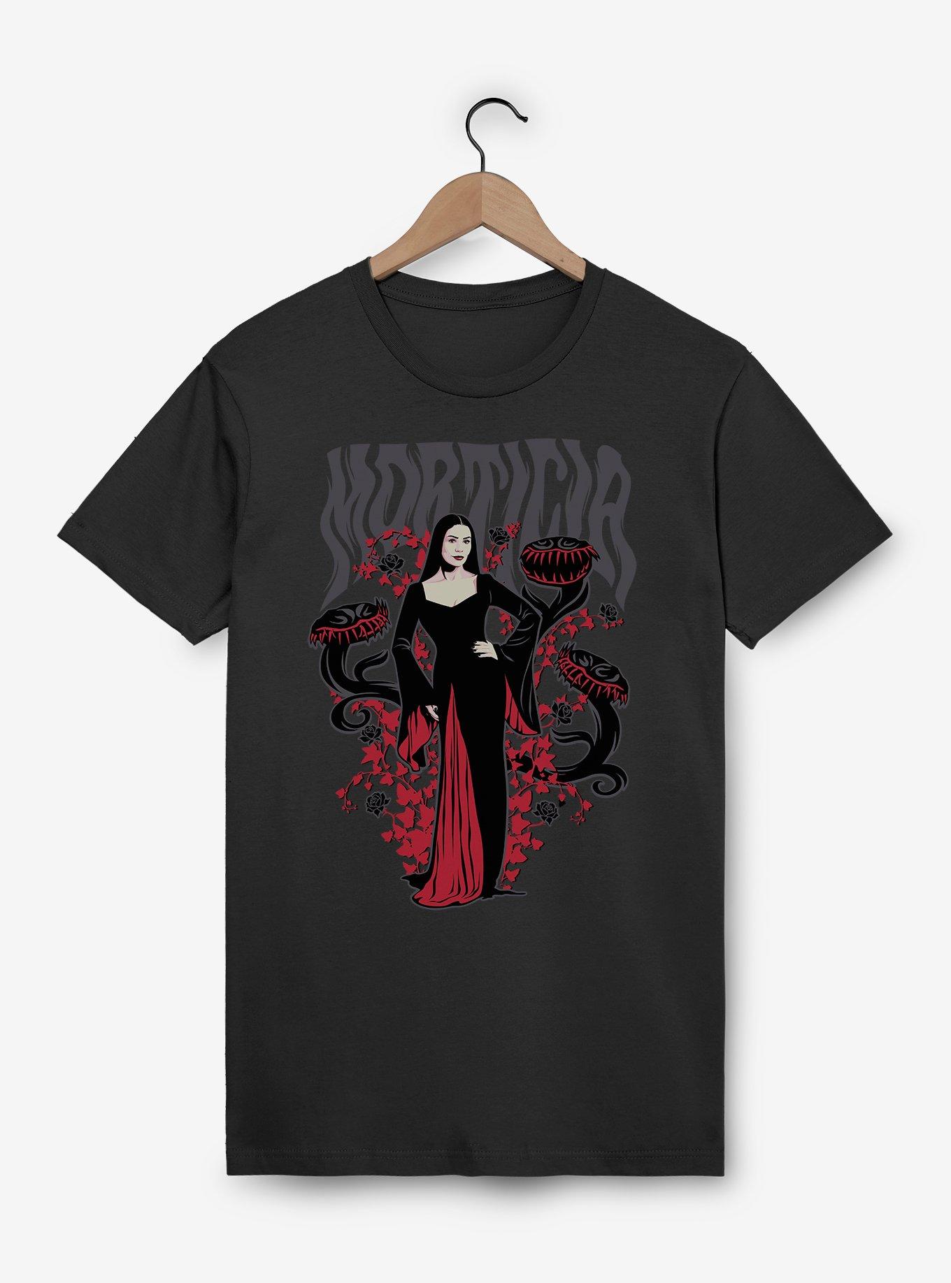 Wednesday Morticia Plants T-Shirt, , hi-res