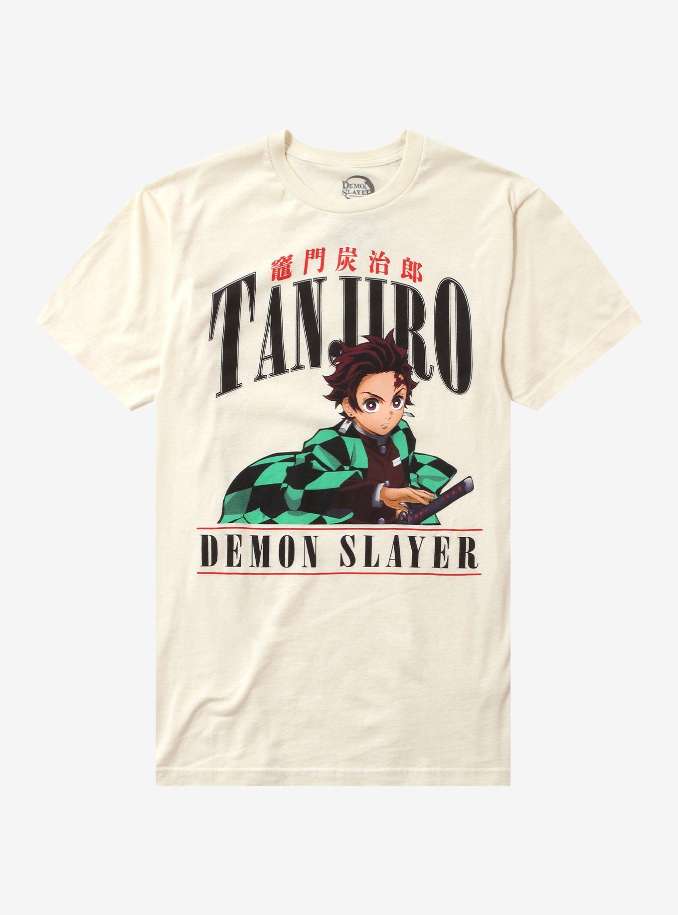 Demon Slayer: Kimetsu No Yaiba Tanjiro Name Panel T-Shirt, , hi-res