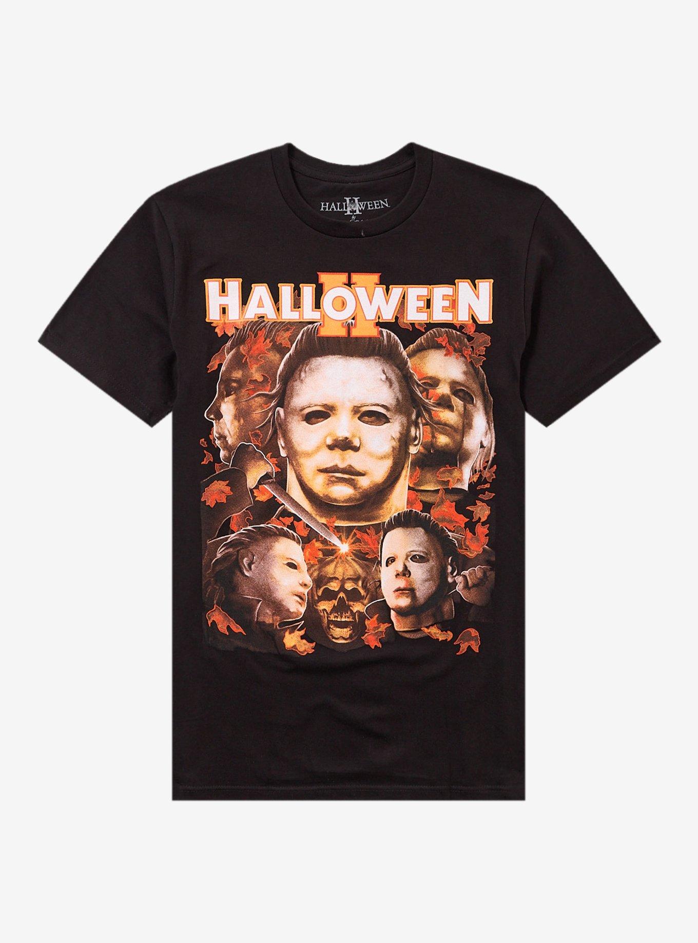 Rock Rebel Halloween II Michael Myers Collage T-Shirt, , hi-res
