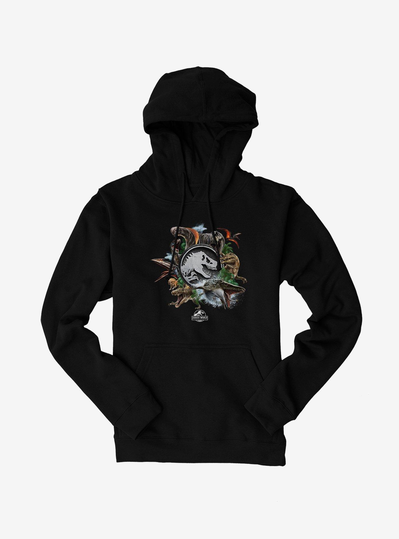 Jurassic World Rebirth Dinosaurs Hoodie, , hi-res