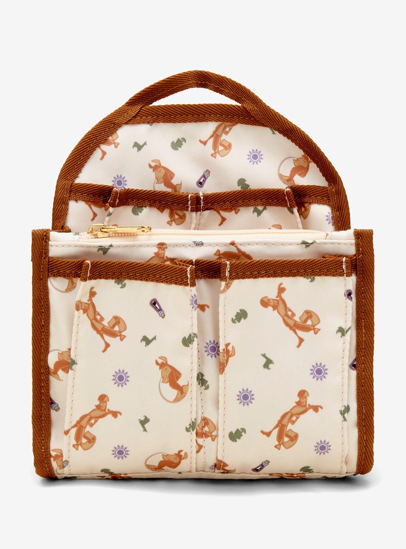 Disney The Emperor's New Groove Kuzco Pattern Allover Print Mini Backpack Organizer - BoxLunch Exclusive, , hi-res