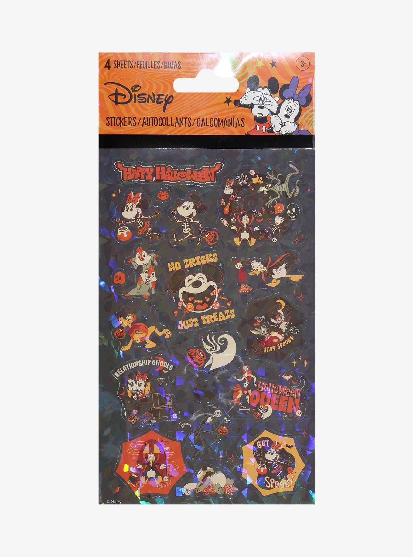 Disney Halloween Sticker Sheets, , hi-res