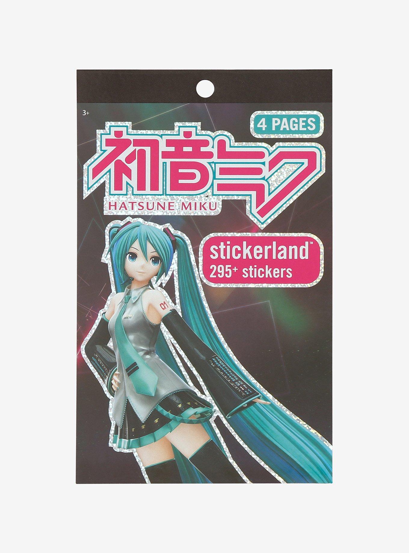Hatsune Miku Virtual Singers Sticker Book, , hi-res