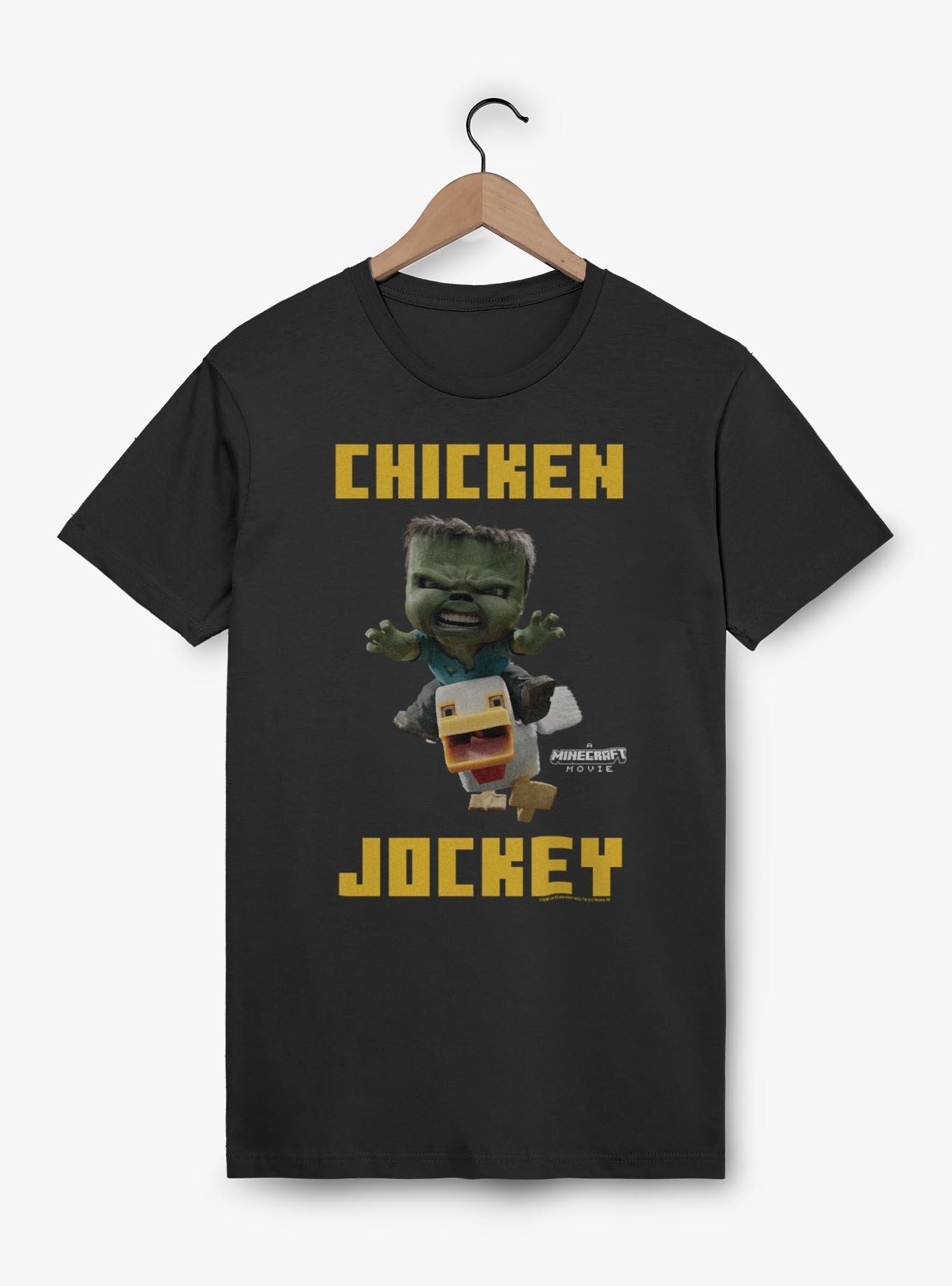 A Minecraft Movie Chicken Jockey T-Shirt, , hi-res