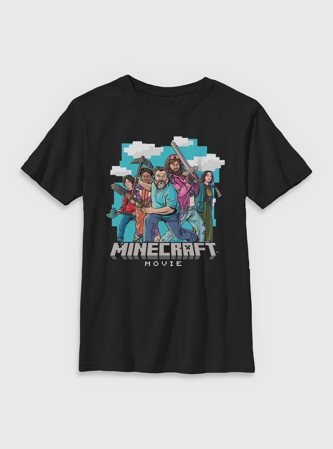 A Minecraft Movie Group Youth T-Shirt, , hi-res