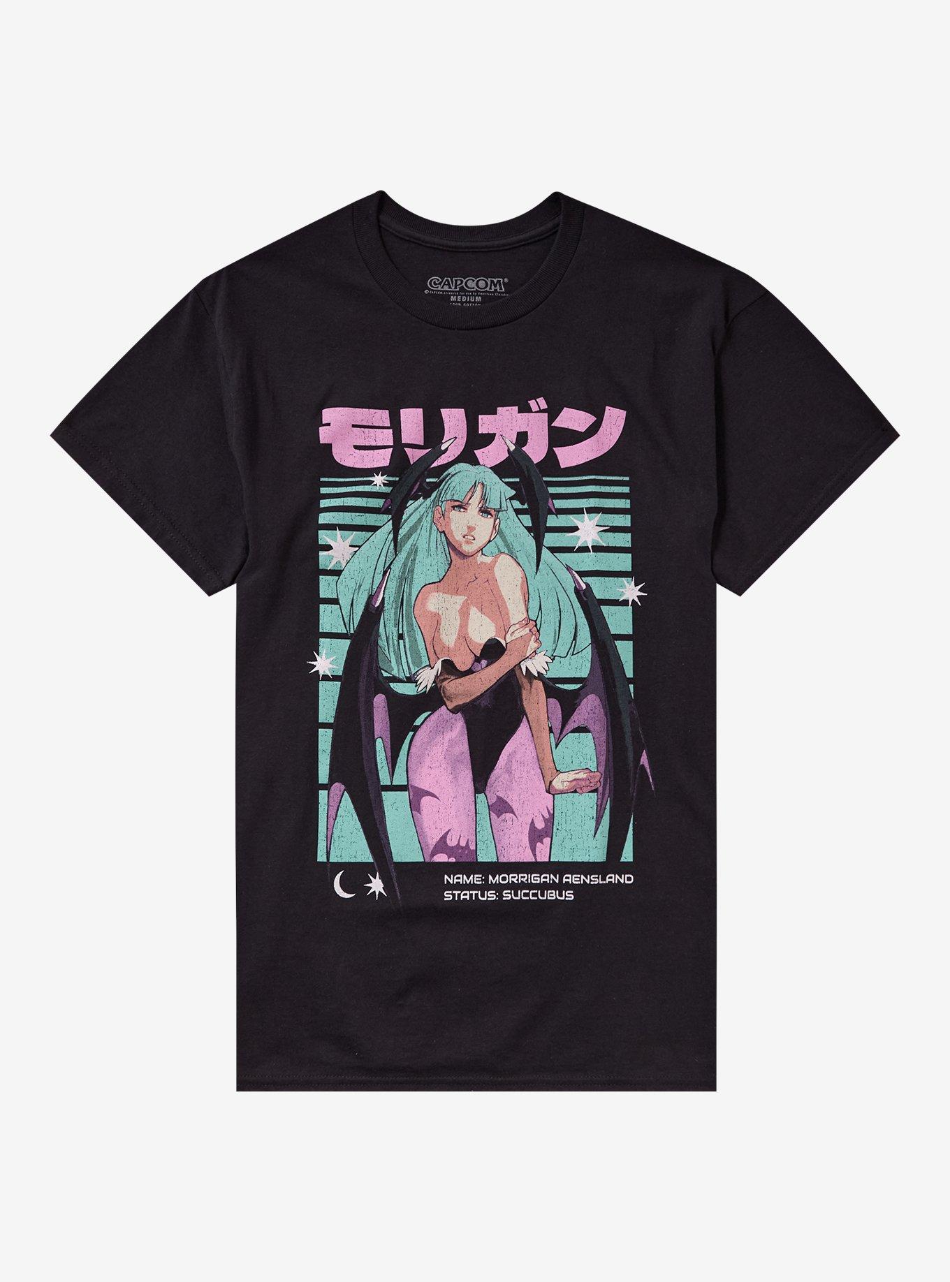 Darkstalkers Morrigan Aensland T-Shirt, , hi-res