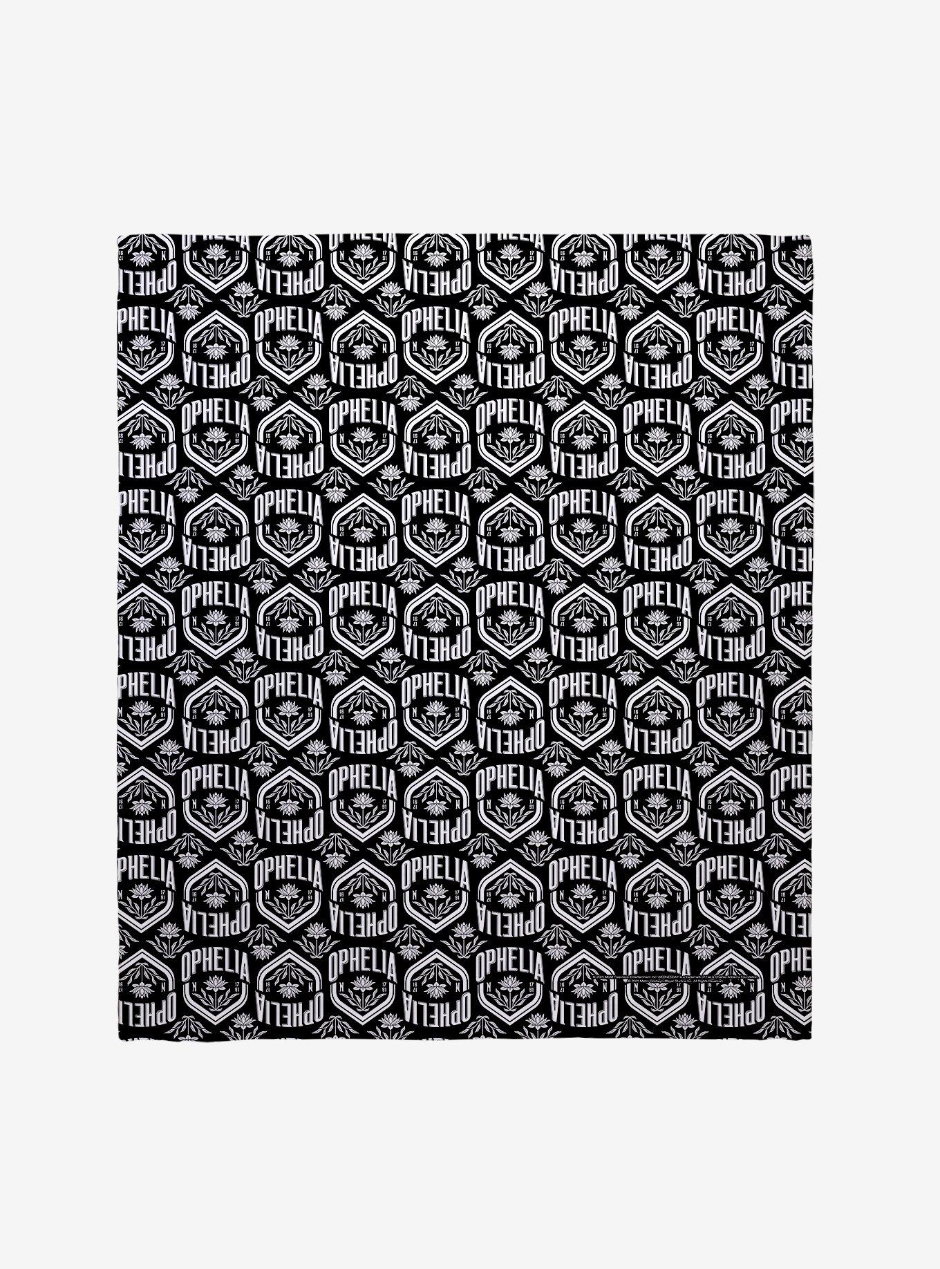 Wednesday Ophelia Throw Blanket, , hi-res