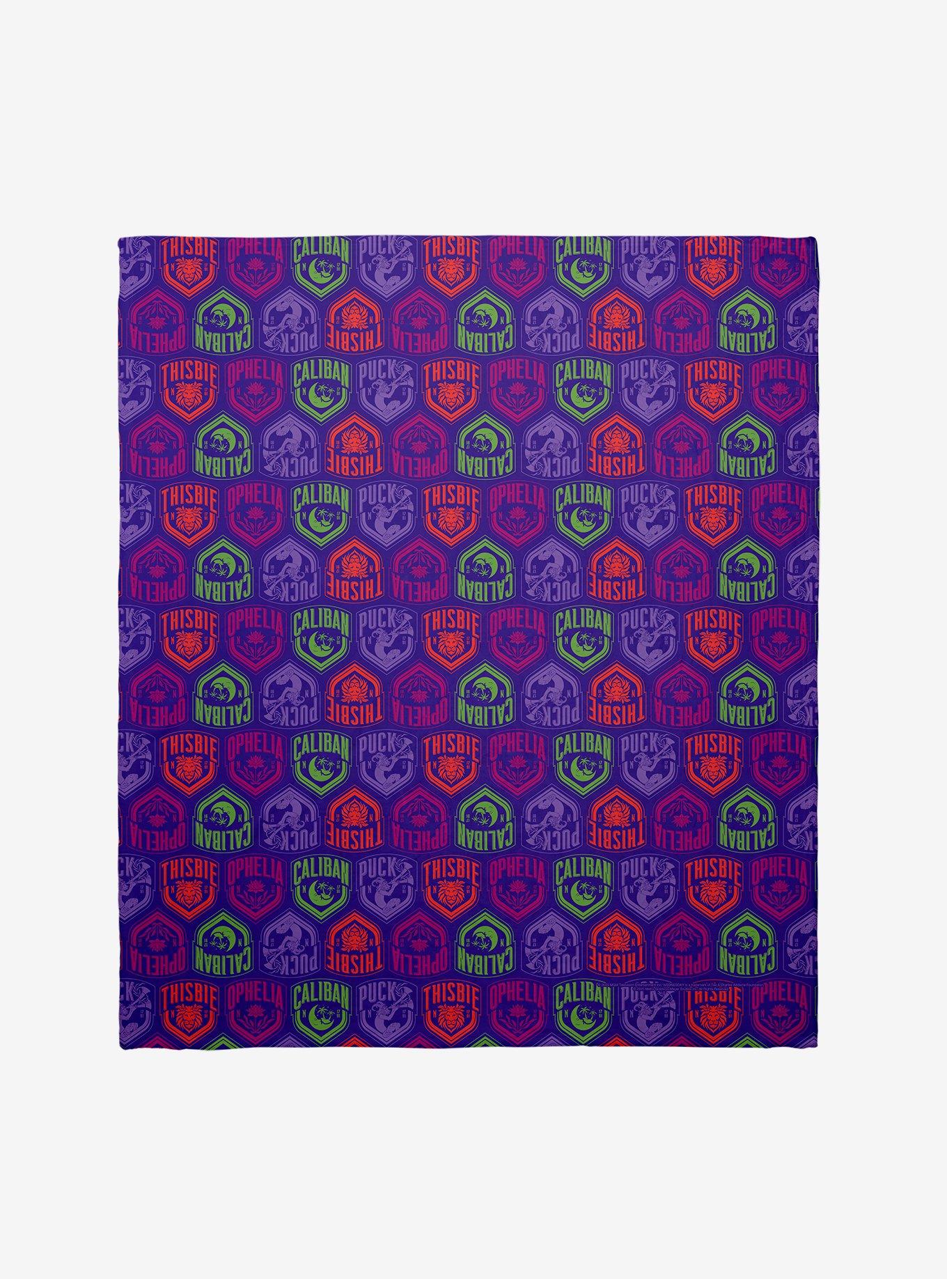 Wednesday Nevermore Halls Throw Blanket, , hi-res
