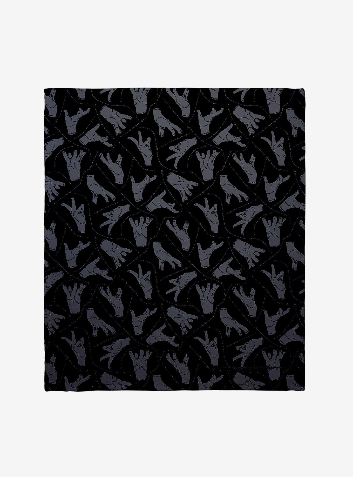 Wednesday Thing Throw Blanket, , hi-res