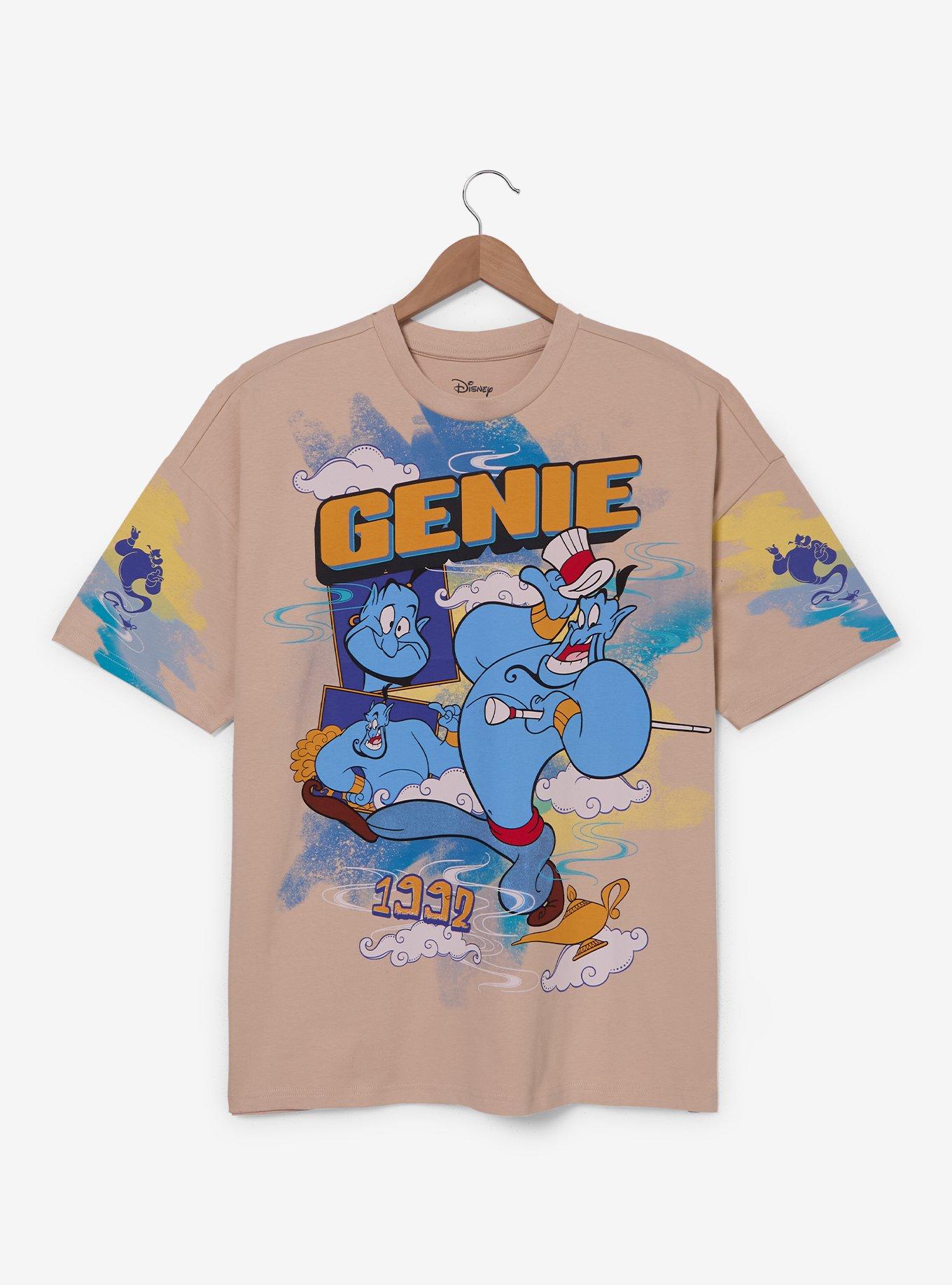 Disney Aladdin Genie Jumbo Print T-Shirt - BoxLunch Exclusive, , hi-res
