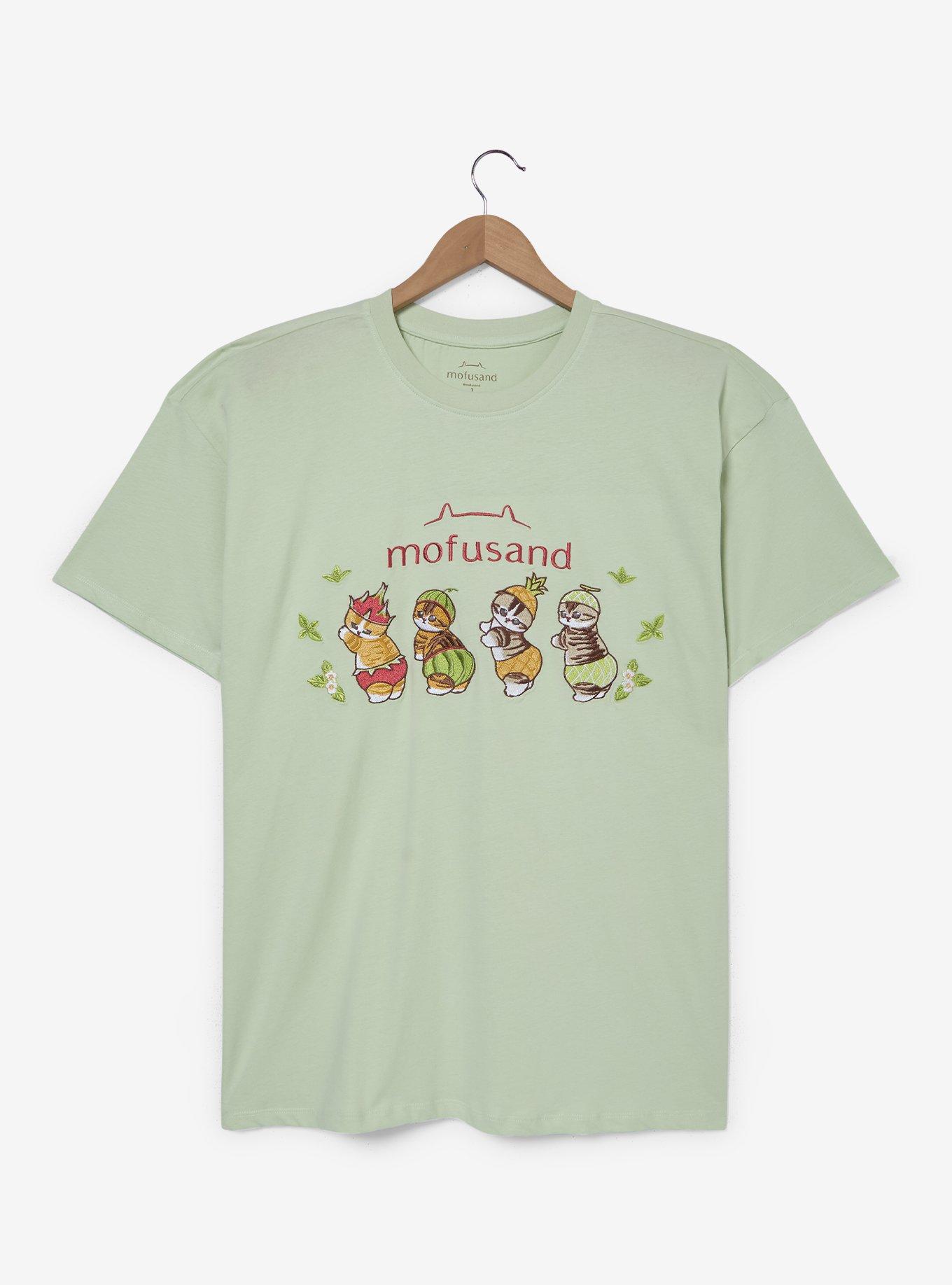 Mofusand Fruit Cats Women's Plus Size T-Shirt &mdash; BoxLunch Exclusive, , hi-res