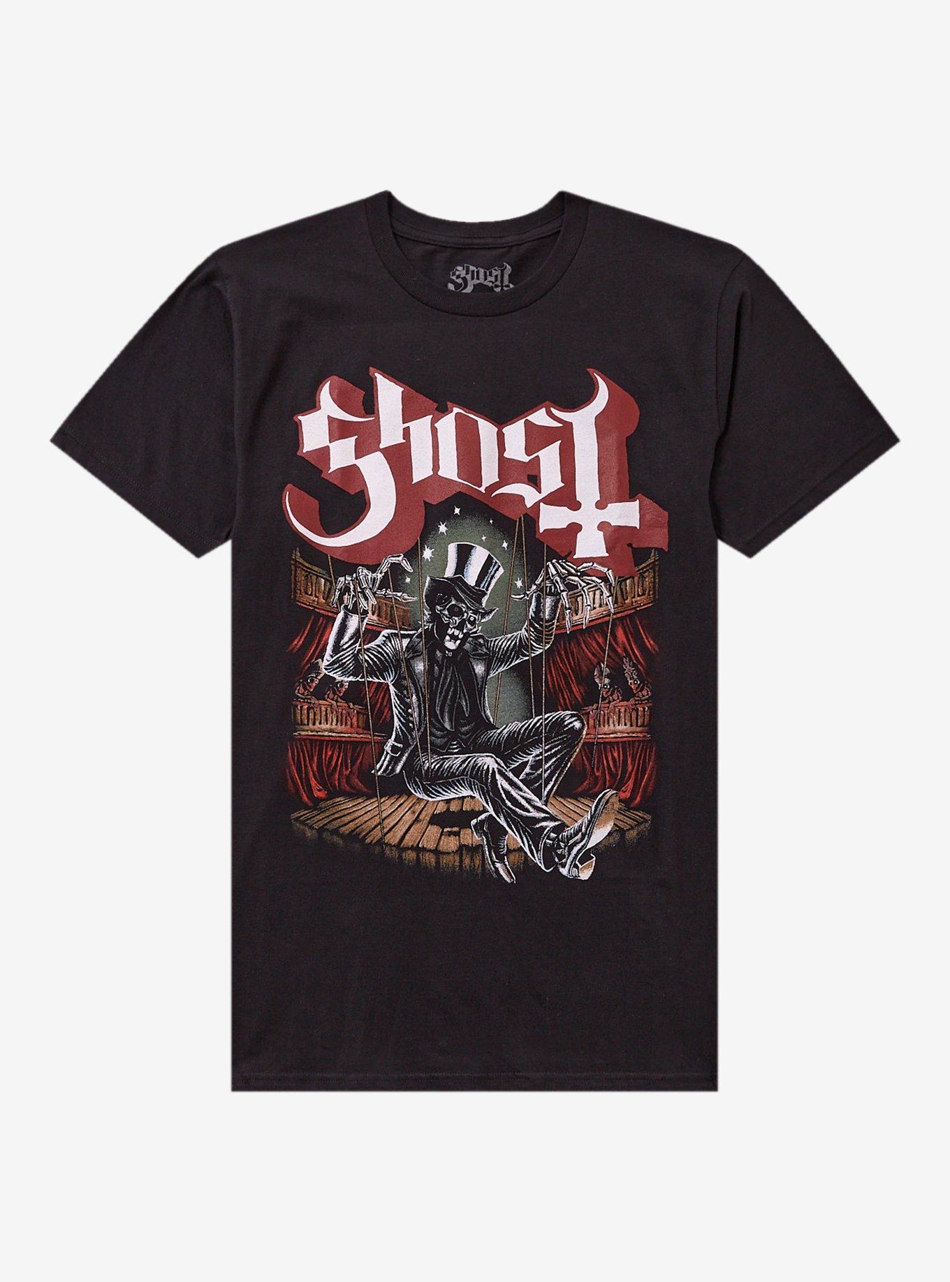 Ghost Papa Perpetua Puppet Strings T-Shirt, , hi-res