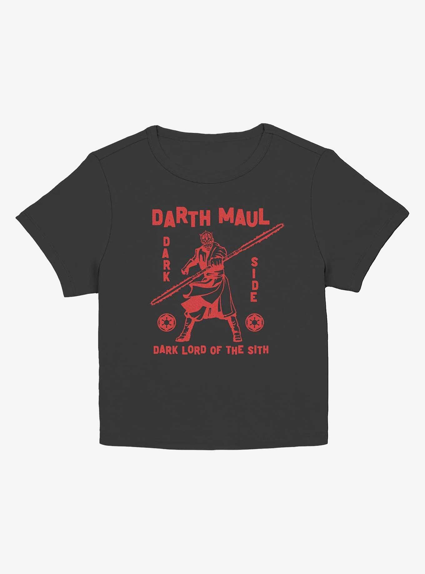 Star Wars Maul Brawl Girls Baby T-Shirt, BLACK, hi-res