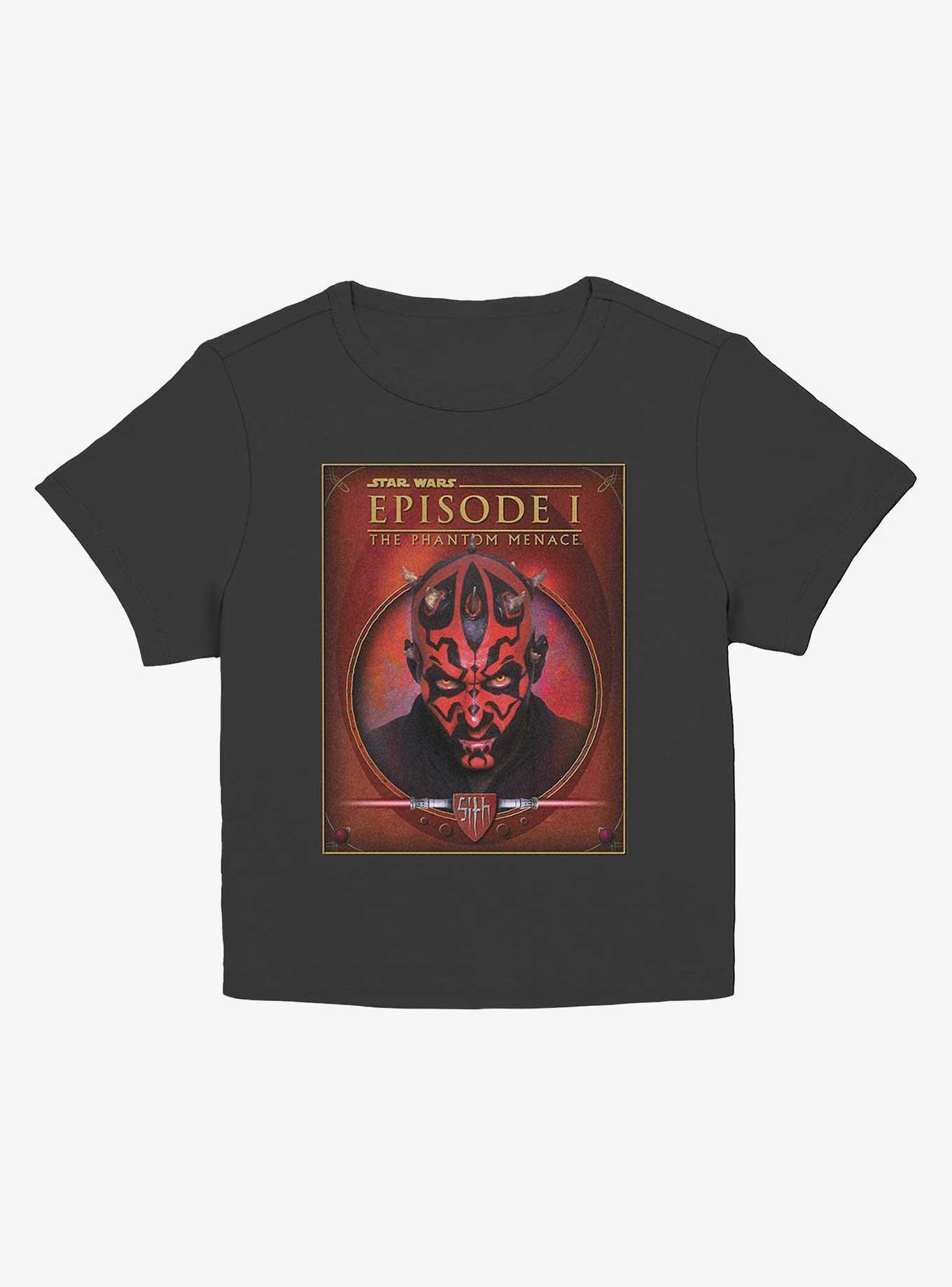 Star Wars Darth Maul Card Girls Baby T-Shirt, BLACK, hi-res