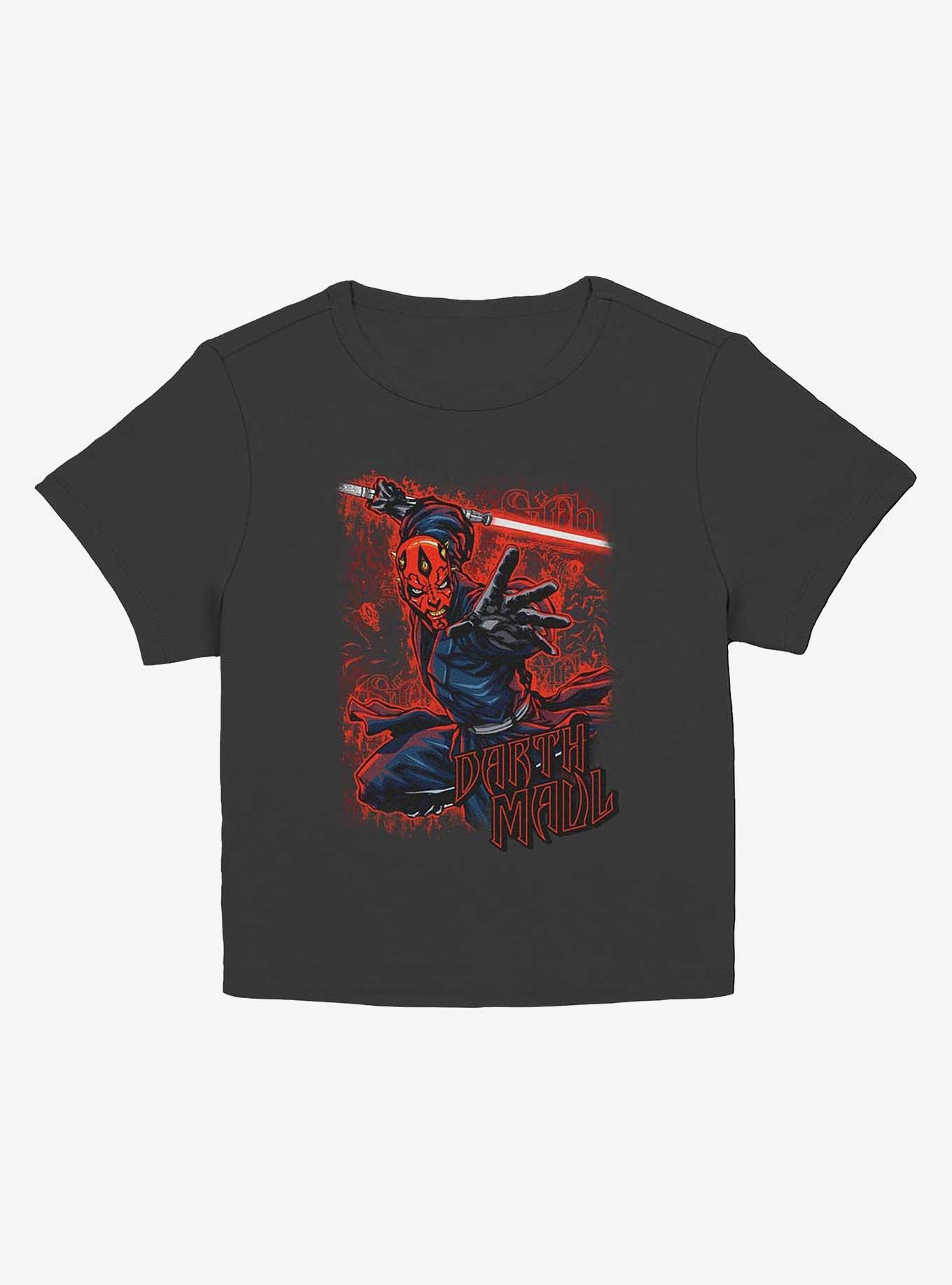Star Wars Awesome Maul Girls Baby T-Shirt, BLACK, hi-res