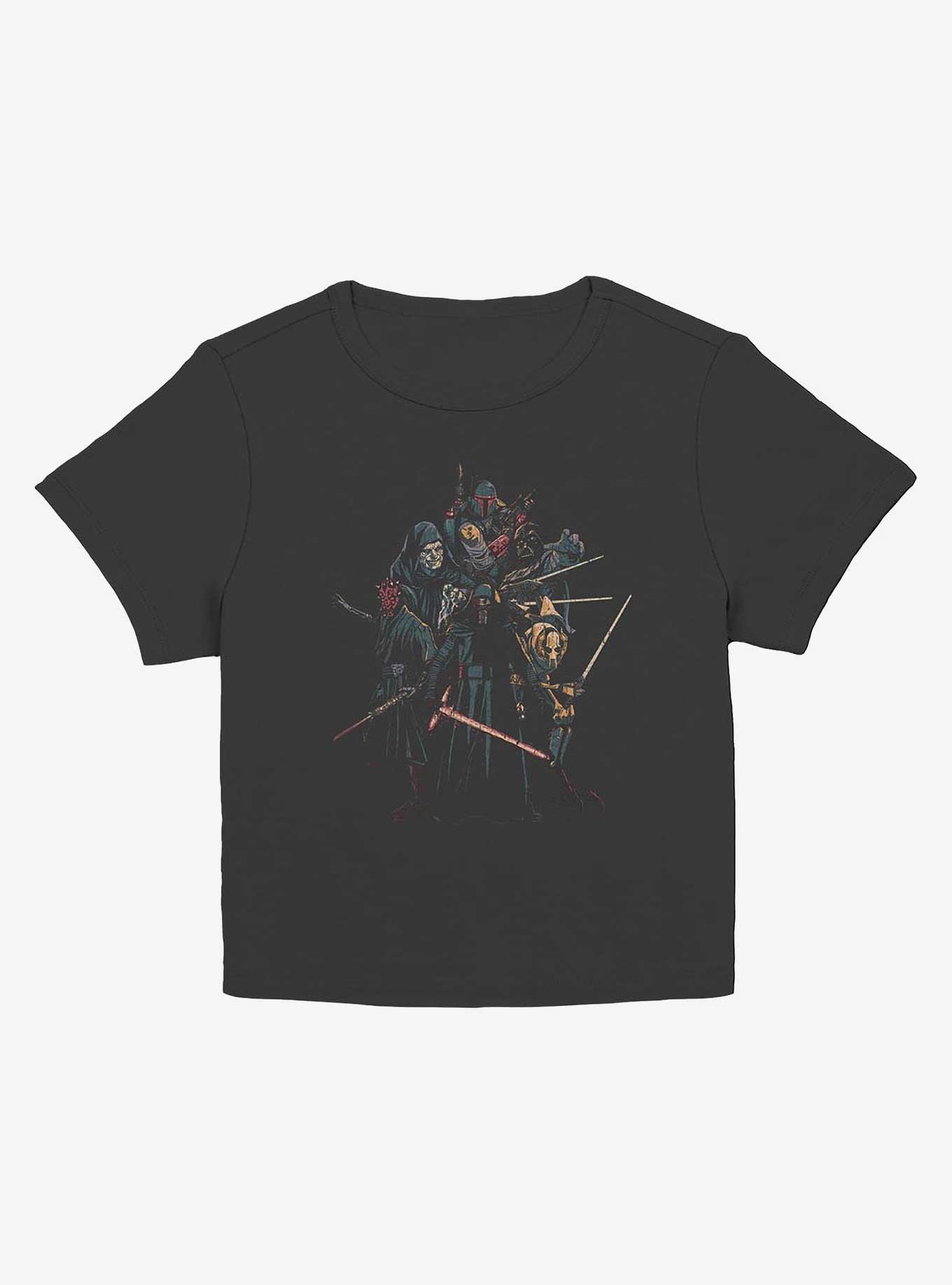 Star Wars Darkside Baddies Girls Baby T-Shirt, BLACK, hi-res