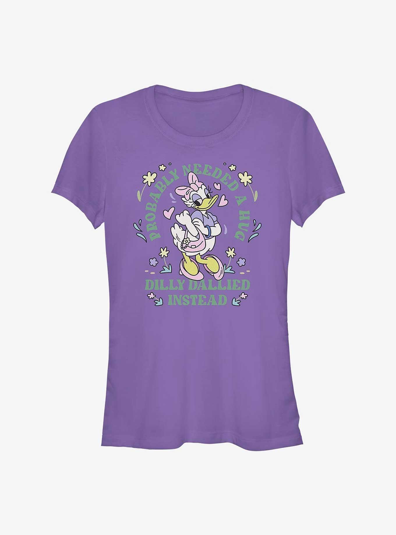 Disney Mickey Mouse Daisy Duck Needed A Hug Girls T-Shirt, PURPLE, hi-res