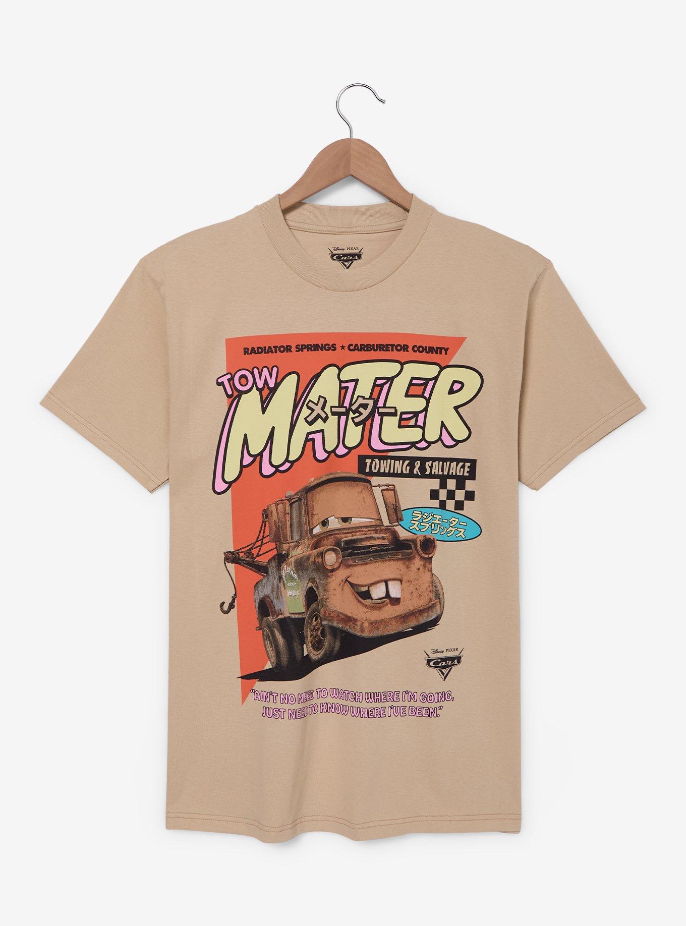 Disney Pixar Cars Tow Mater Color Pop T-Shirt - BoxLunch Exclusive, , hi-res