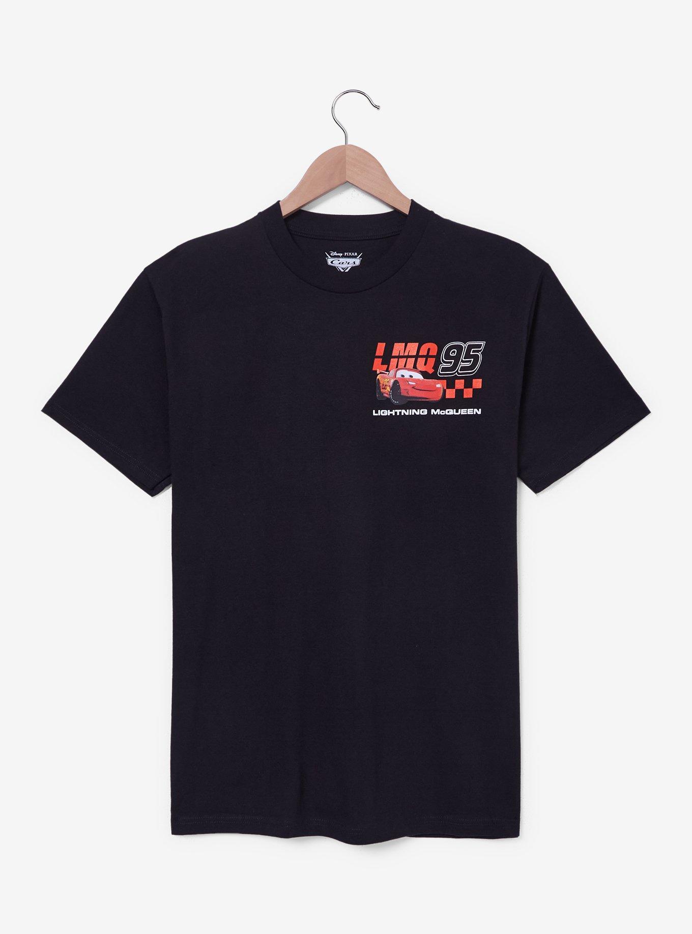 Disney Pixar Cars Lightning McQueen Logo T-Shirt - BoxLunch Exclusive, , hi-res