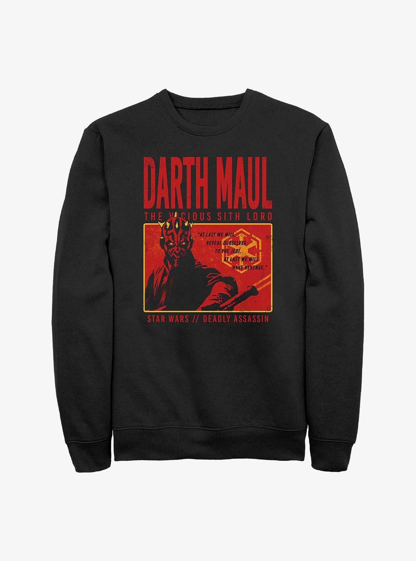 Star Wars Maul Horror Box Sweatshirt, BLACK, hi-res