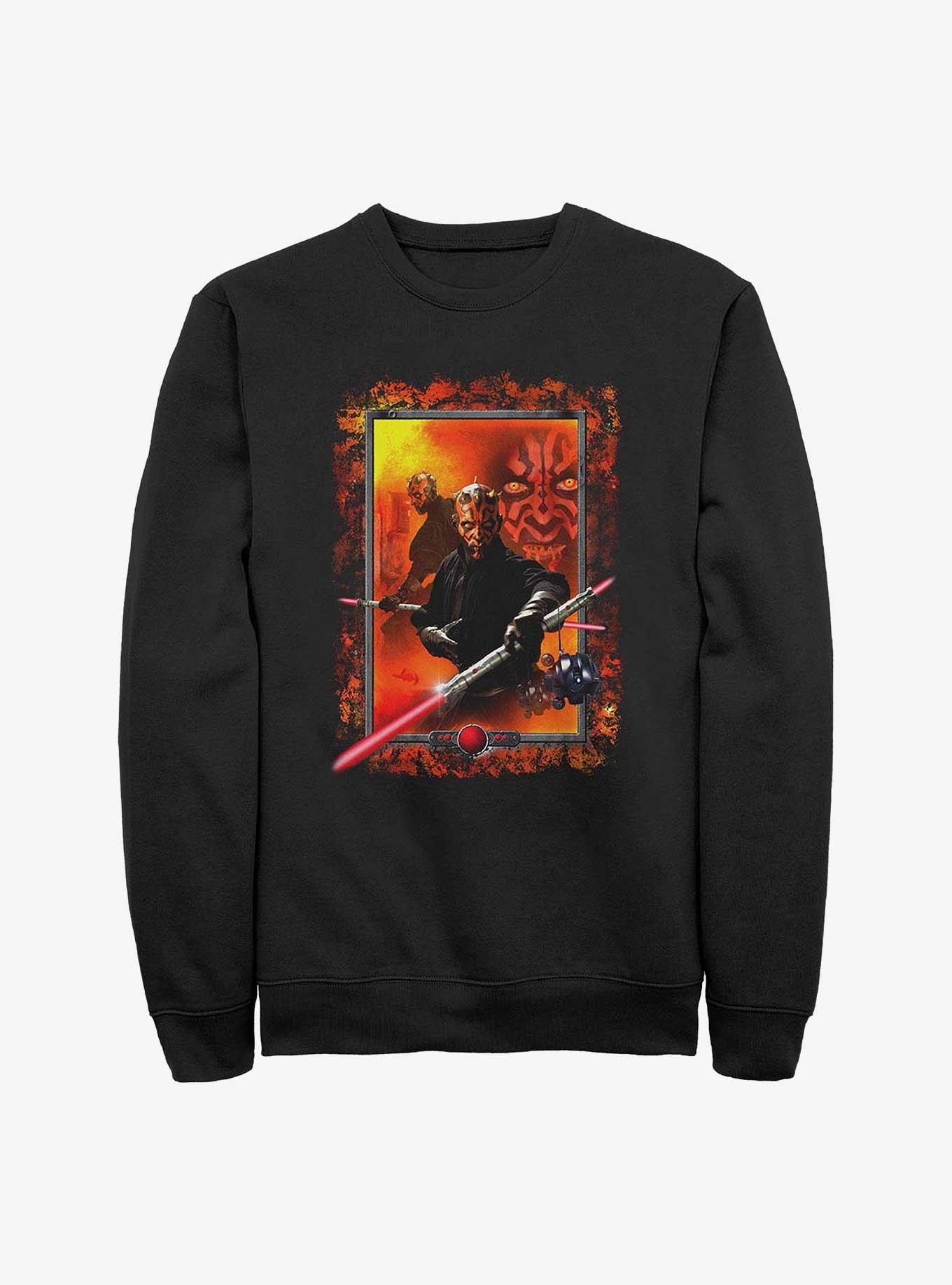 Star Wars Maul Frame Sweatshirt, BLACK, hi-res