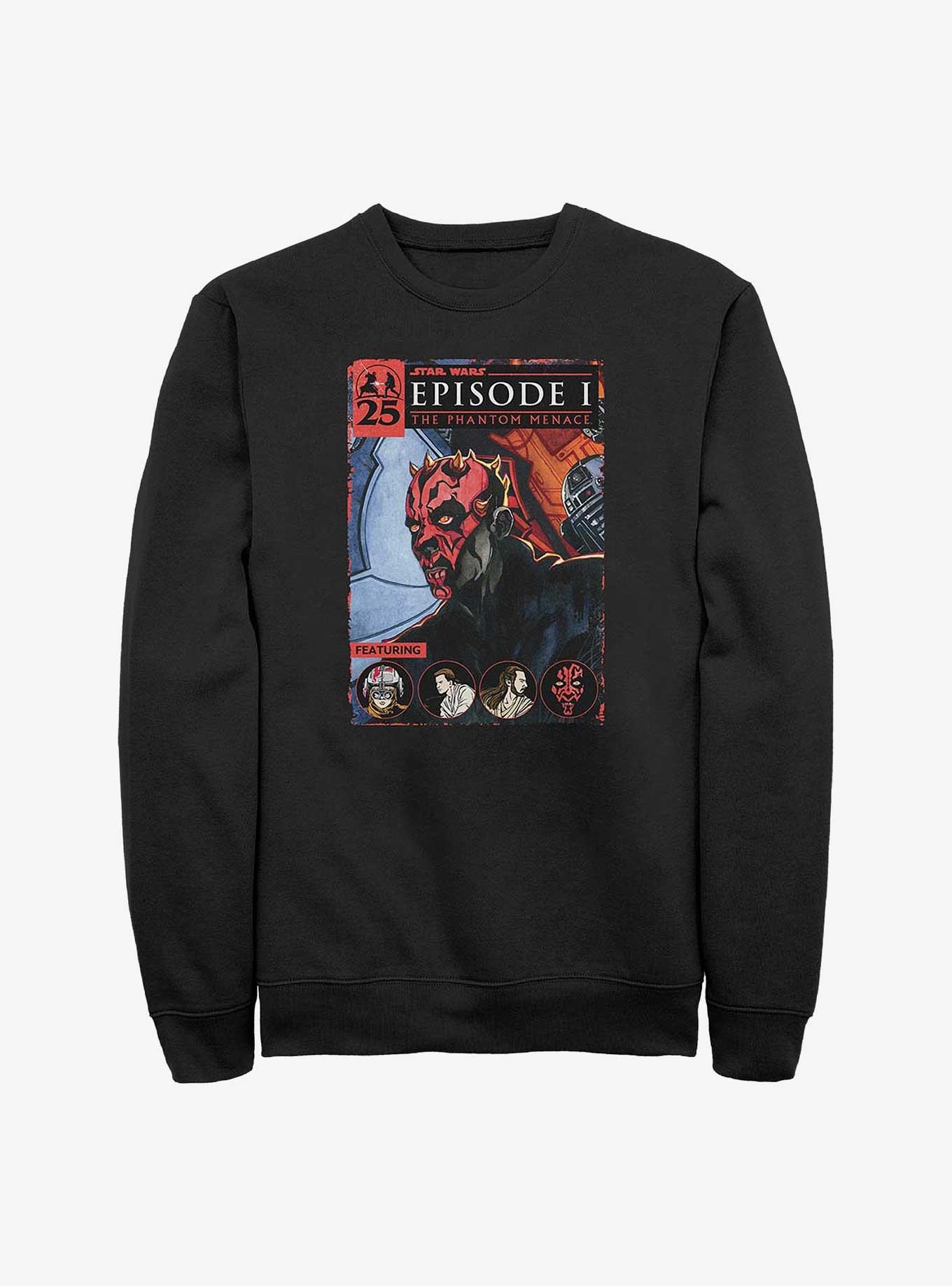 Star Wars Darth Maul Cover Sweatshirt, BLACK, hi-res