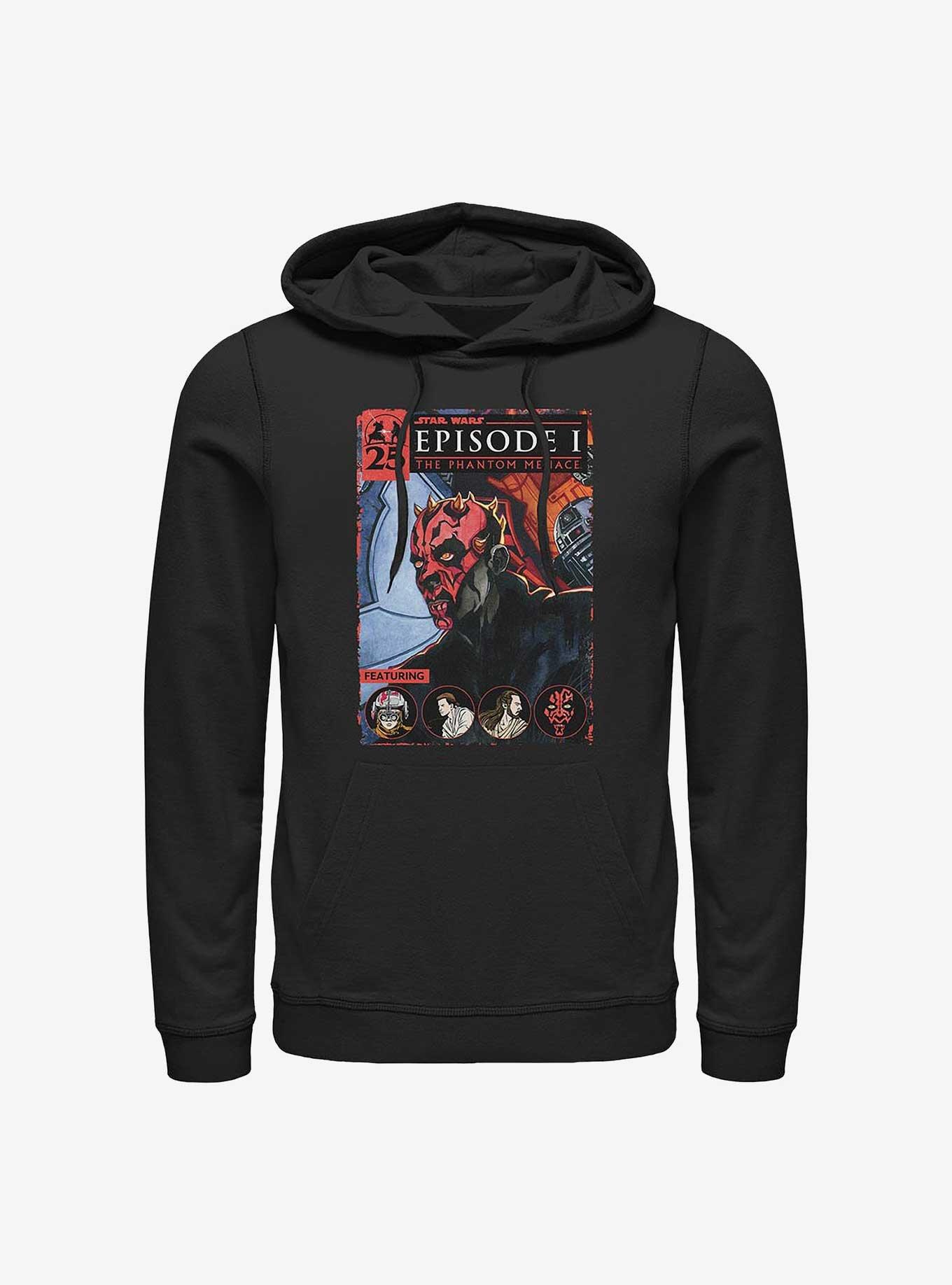 Star Wars Darth Maul Cover Hoodie, BLACK, hi-res