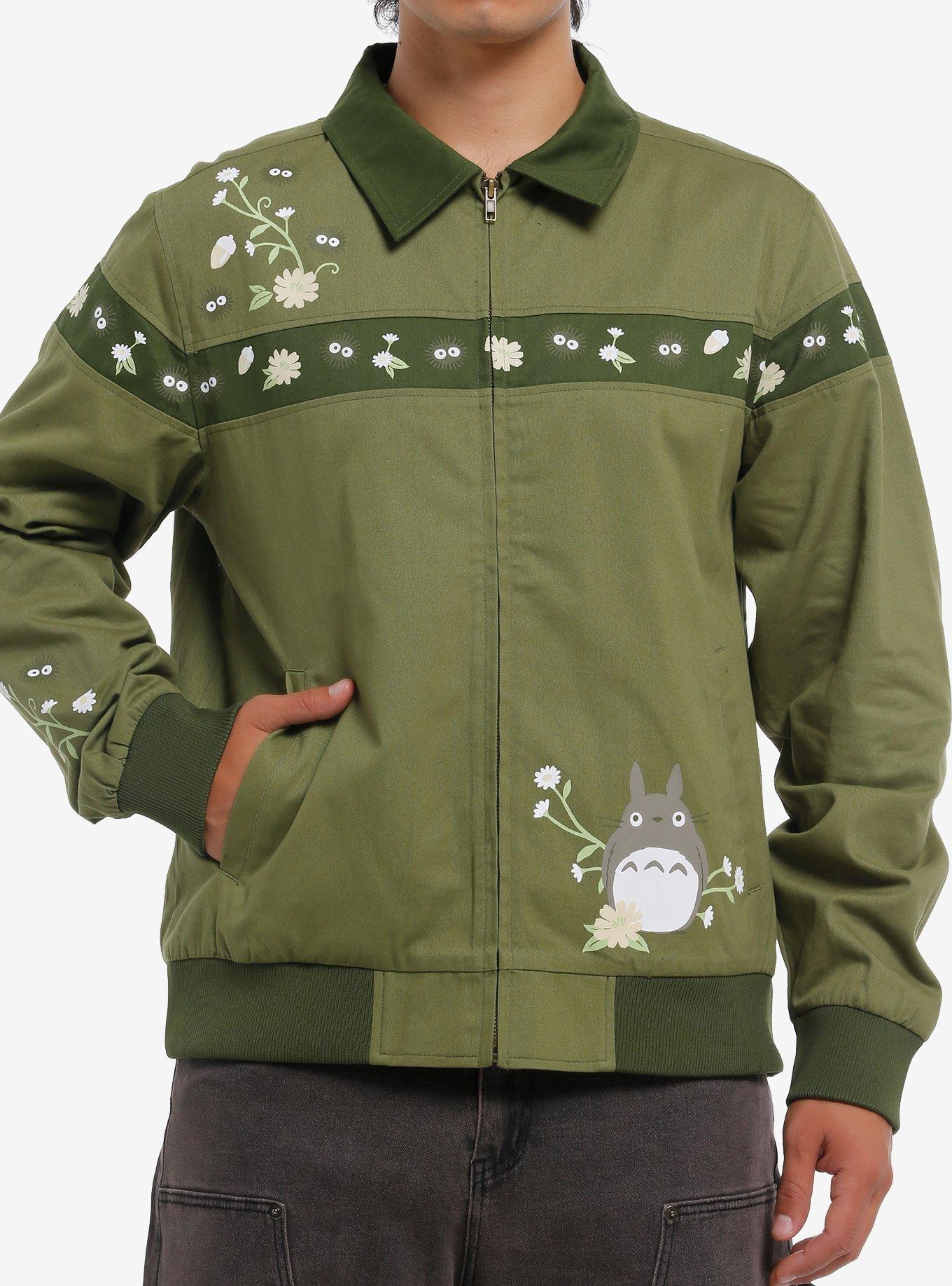 Our Universe Studio Ghibli® My Neighbor Totoro Soot Sprites Green Bomber Jacket, , hi-res