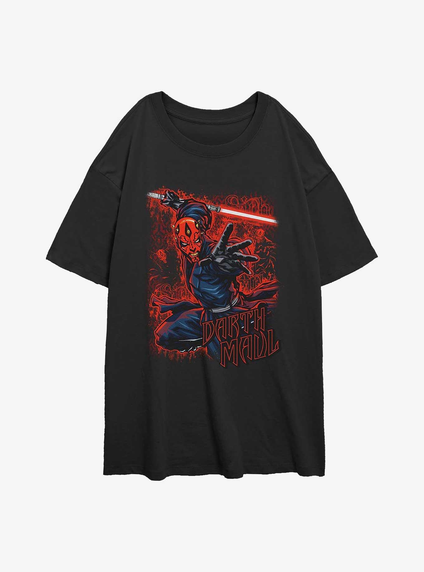 Star Wars Awesome Maul Girls Oversized T-Shirt, , hi-res