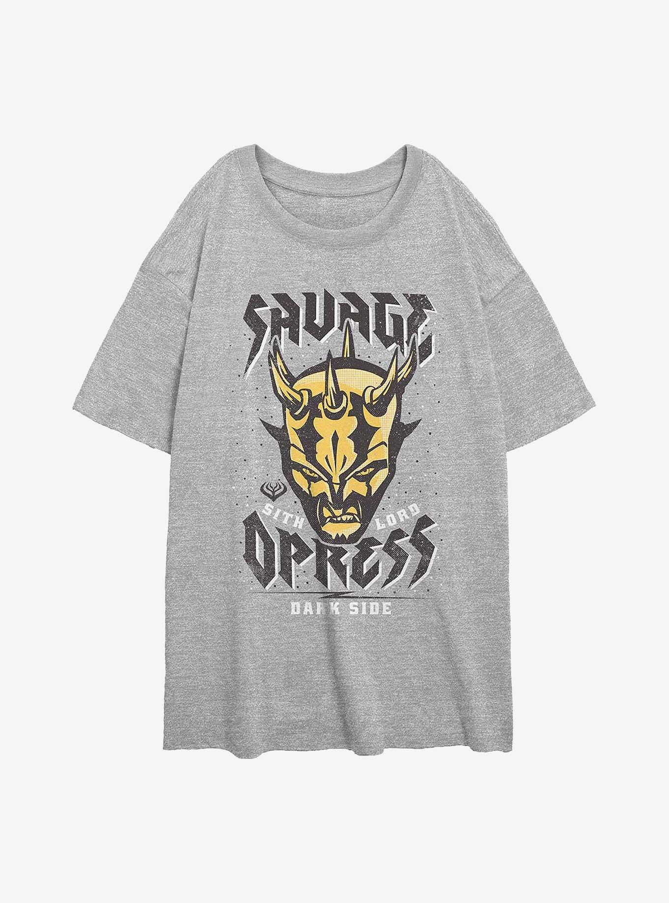 Star Wars: The Clone Wars Savage Girls Oversized T-Shirt, , hi-res