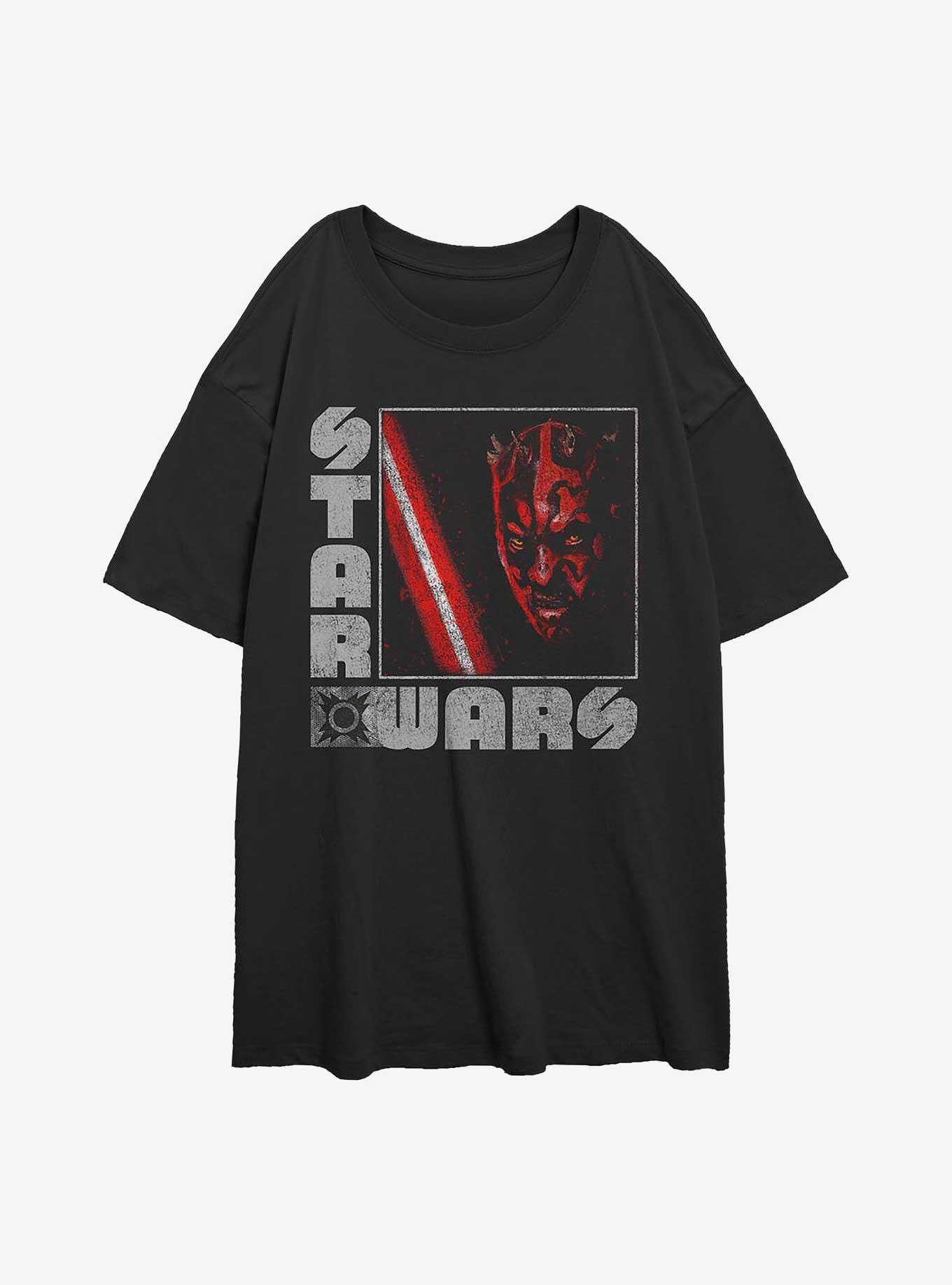 Star Wars Maulrats Girls Oversized T-Shirt, BLACK, hi-res