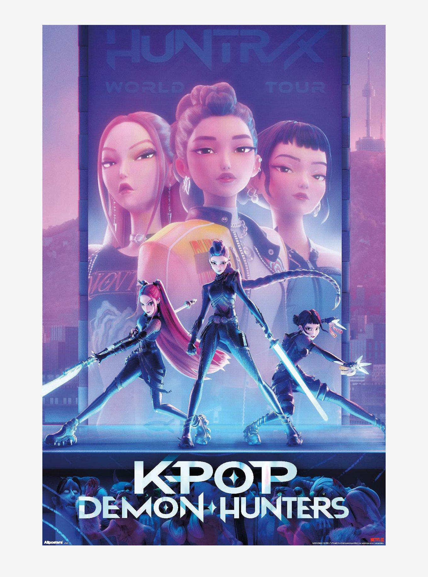 KPop Demon Hunters Huntrix World Tour Poster | Hot Topic