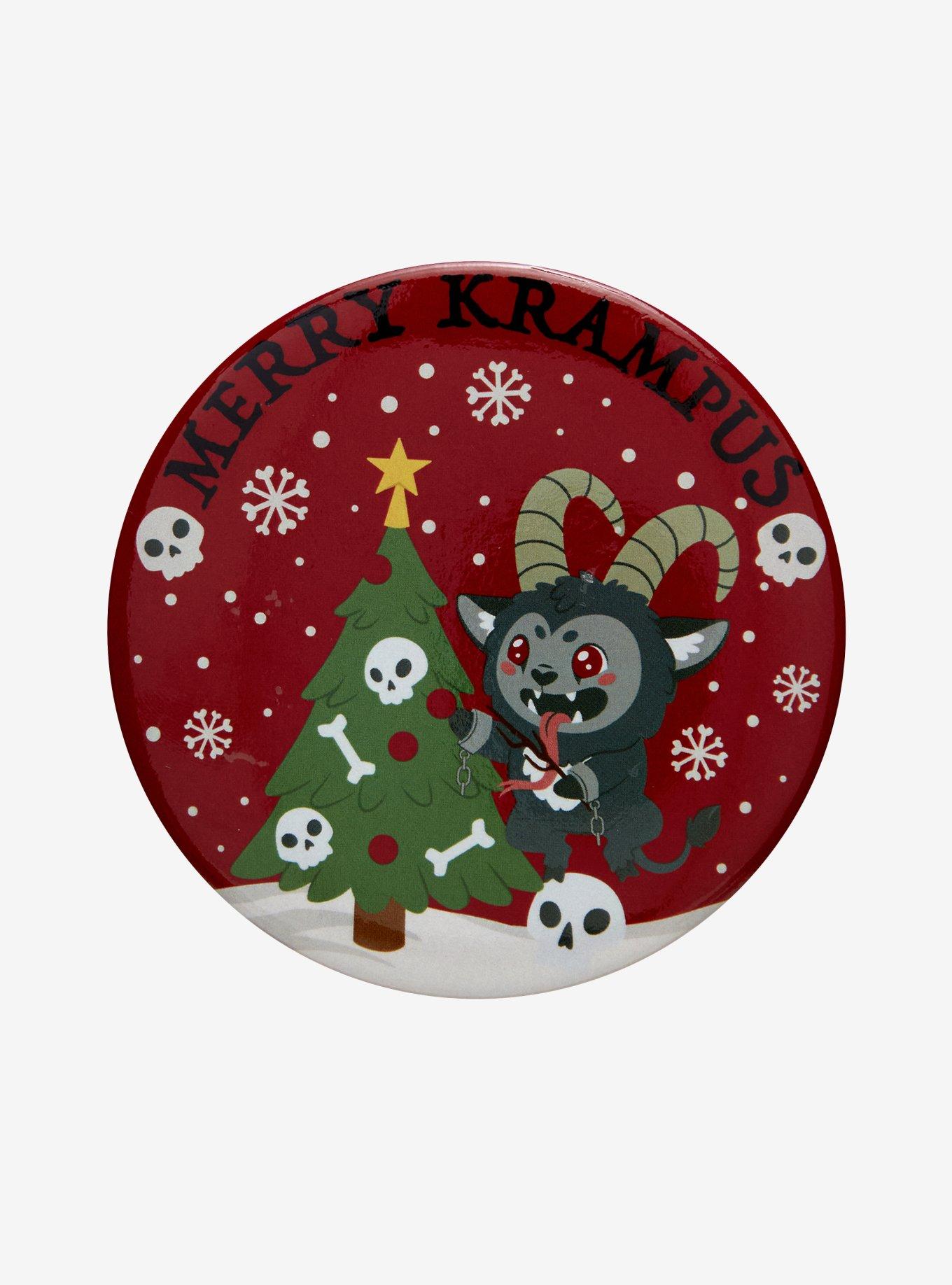 My Little Krampus Merry Krampus 3 Inch Button, , hi-res