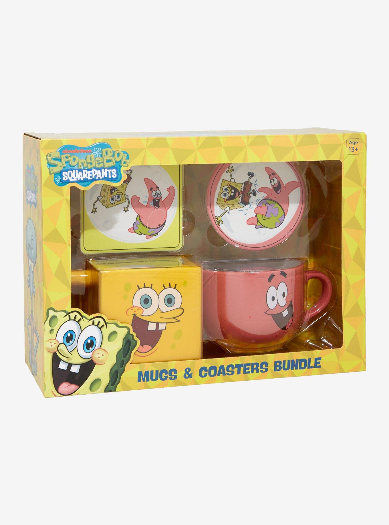 SpongeBob SquarePants SpongeBob & Patrick Mug & Coaster Gift Set, , hi-res