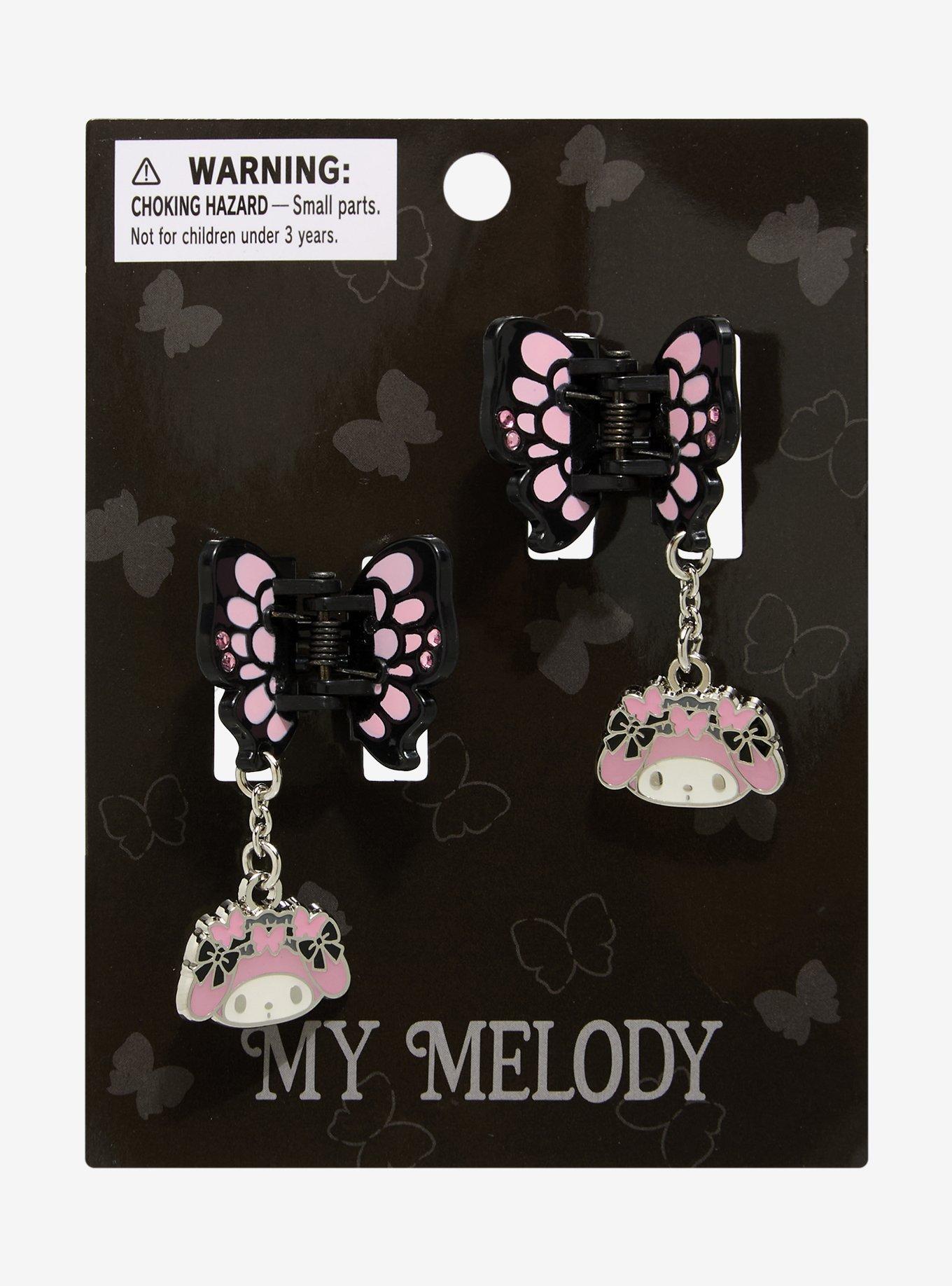 Sanrio Japan Originals My Melody Butterfly Hair Clip Set, , hi-res