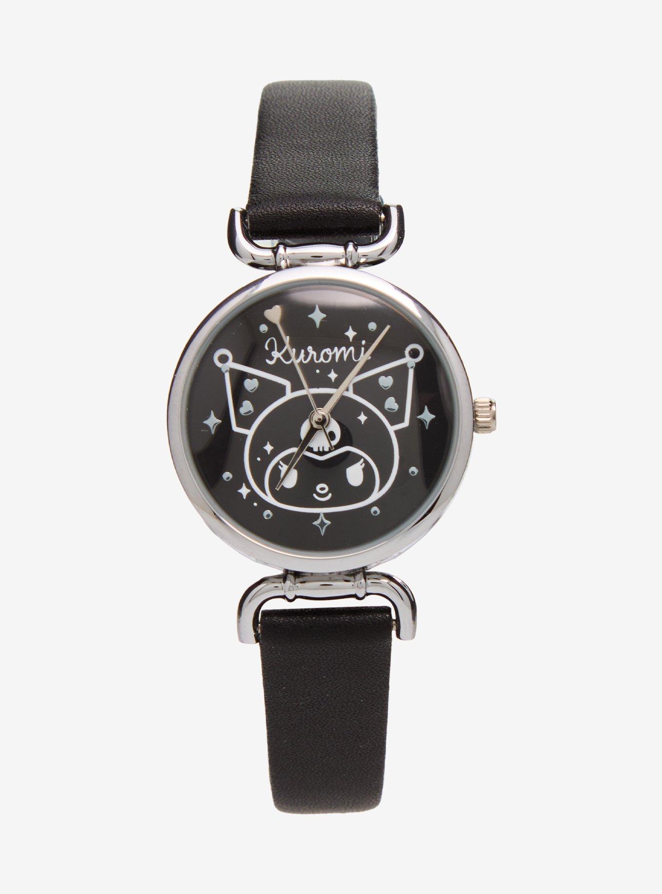 Sanrio Japan Originals Kuromi Face Watch, , hi-res